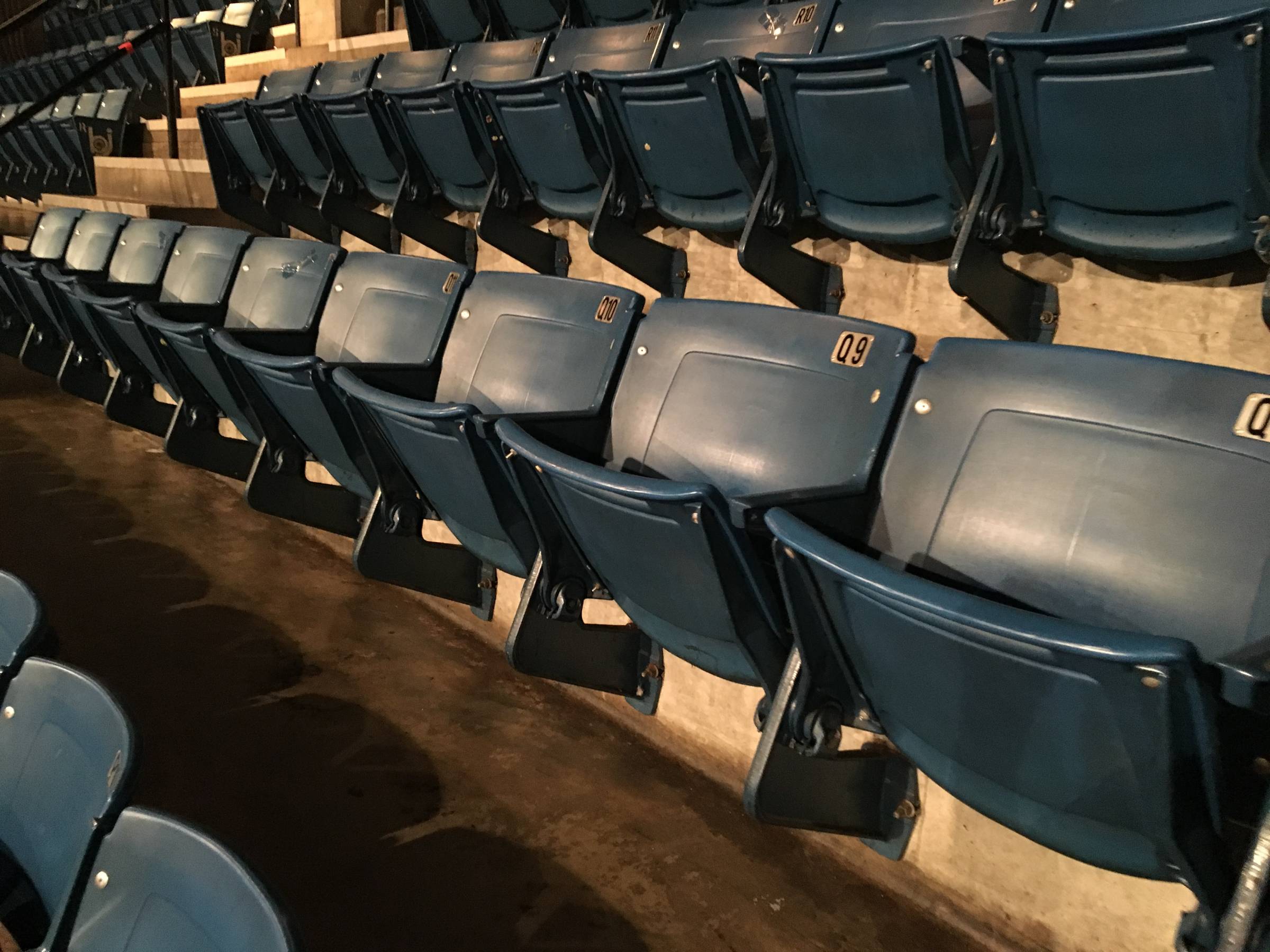 View of upper level seats at BJCC Arena