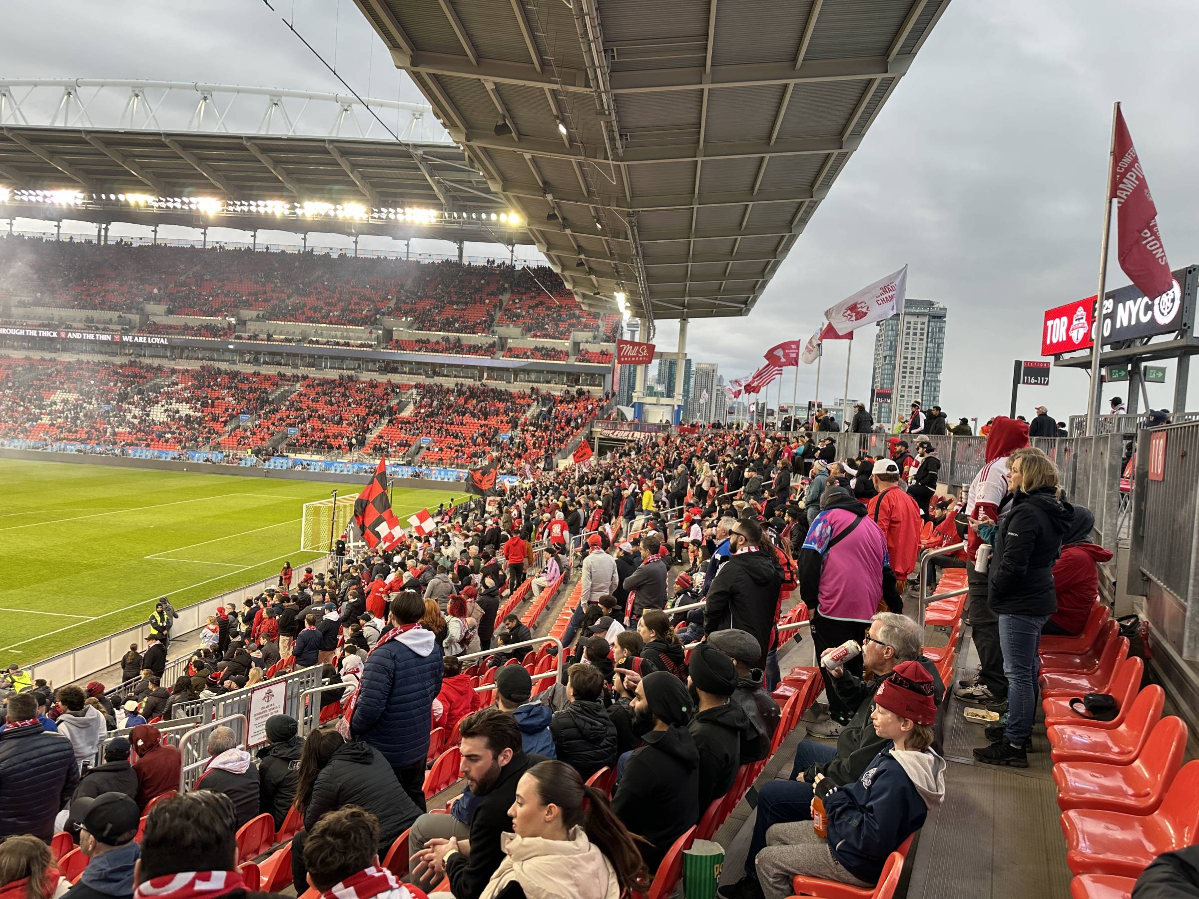 Supporter Section Seating