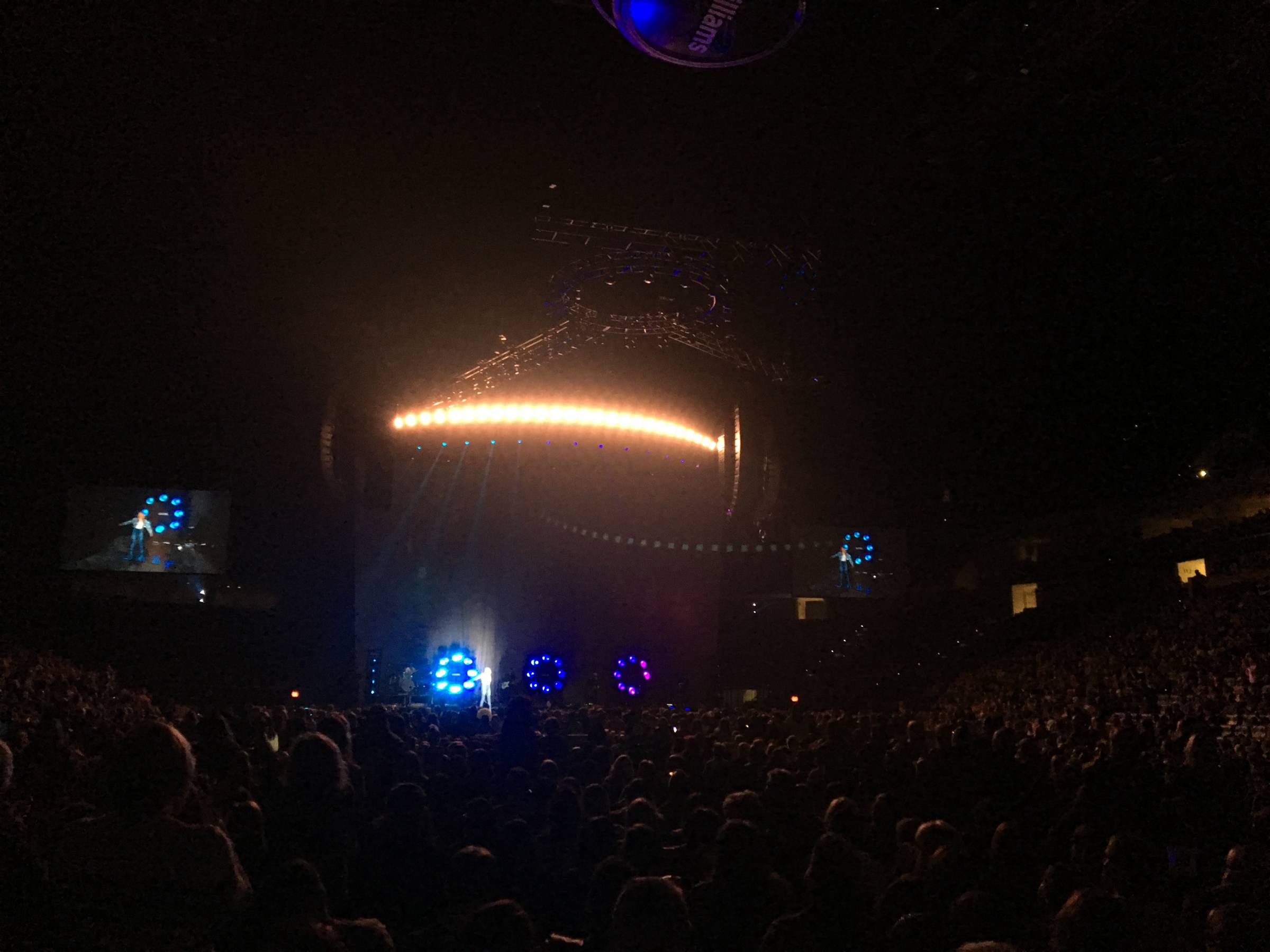 Back left floor at BOK Center