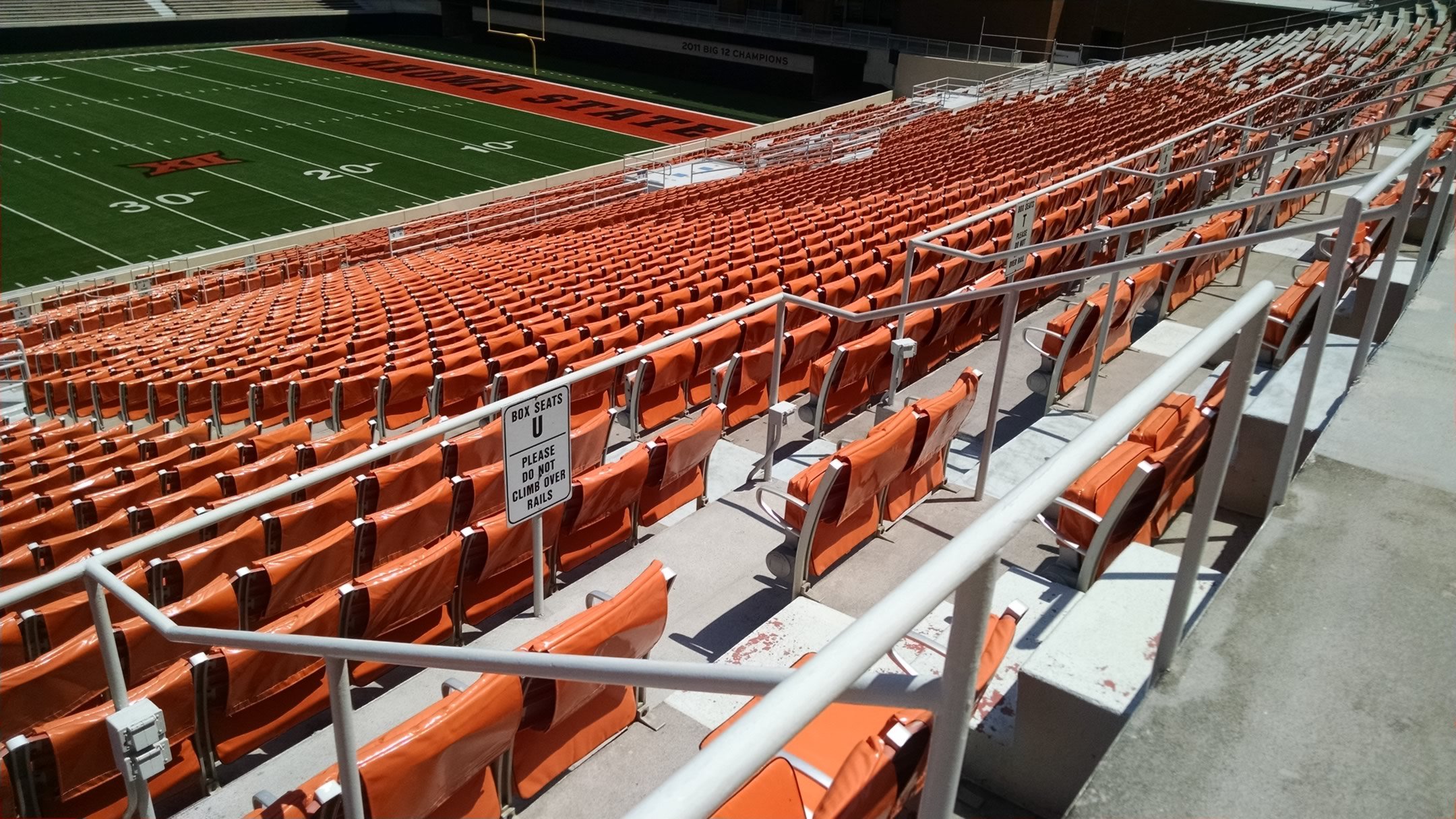 Oklahoma State Football Seating Chart