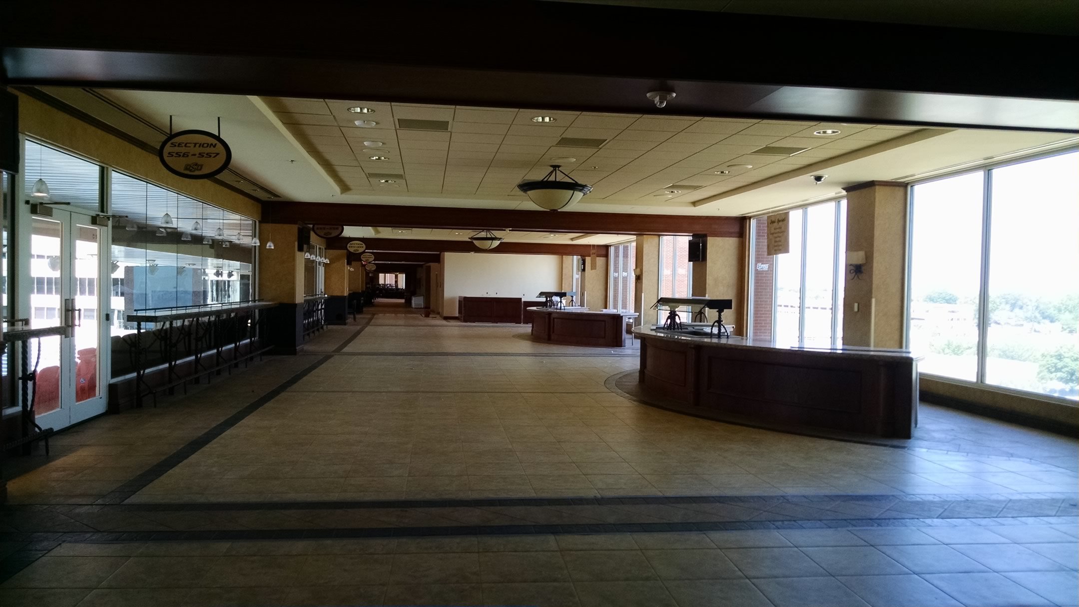 south suite level at boone pickens stadium