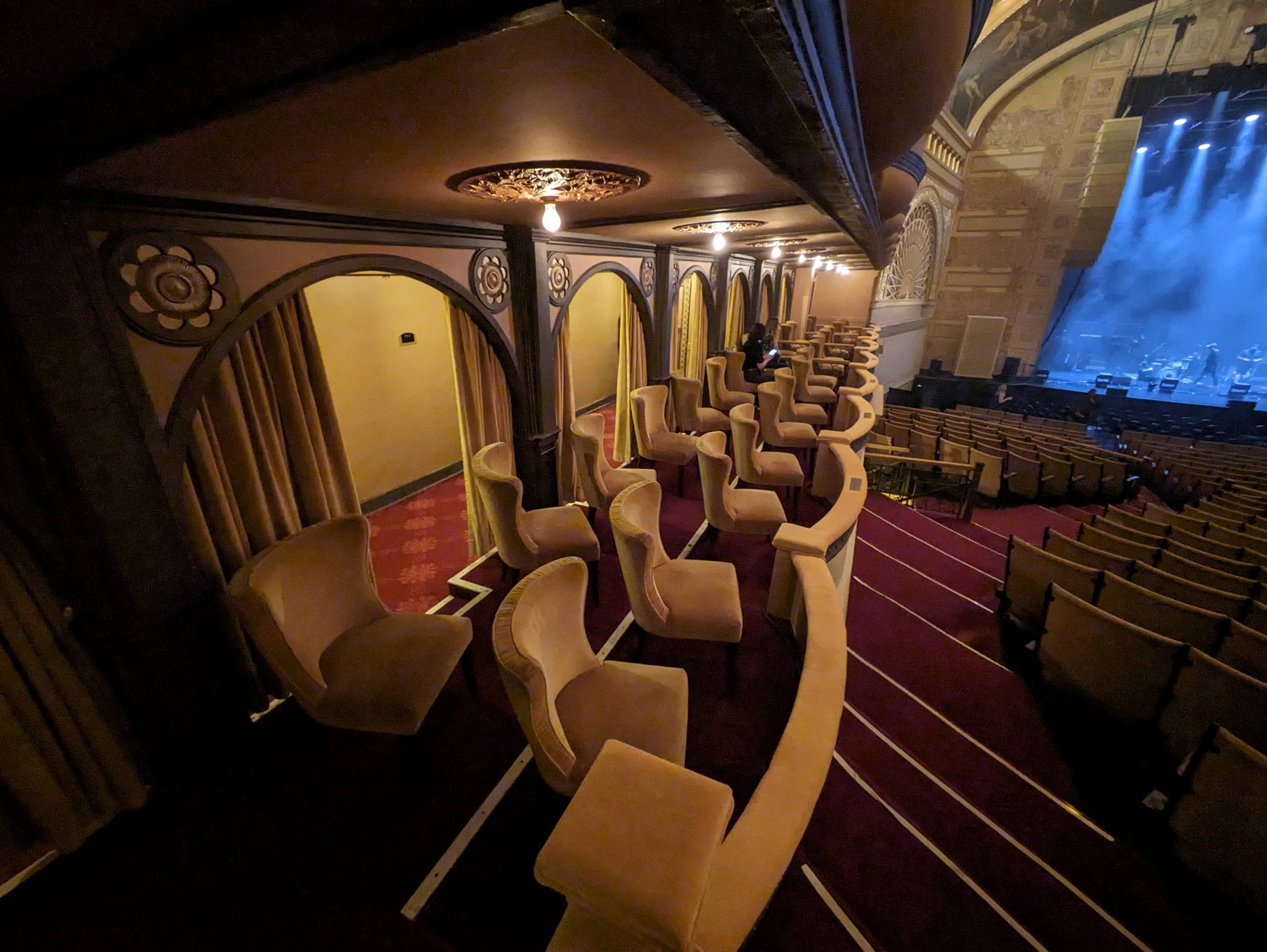 boxes at auditorium theatre