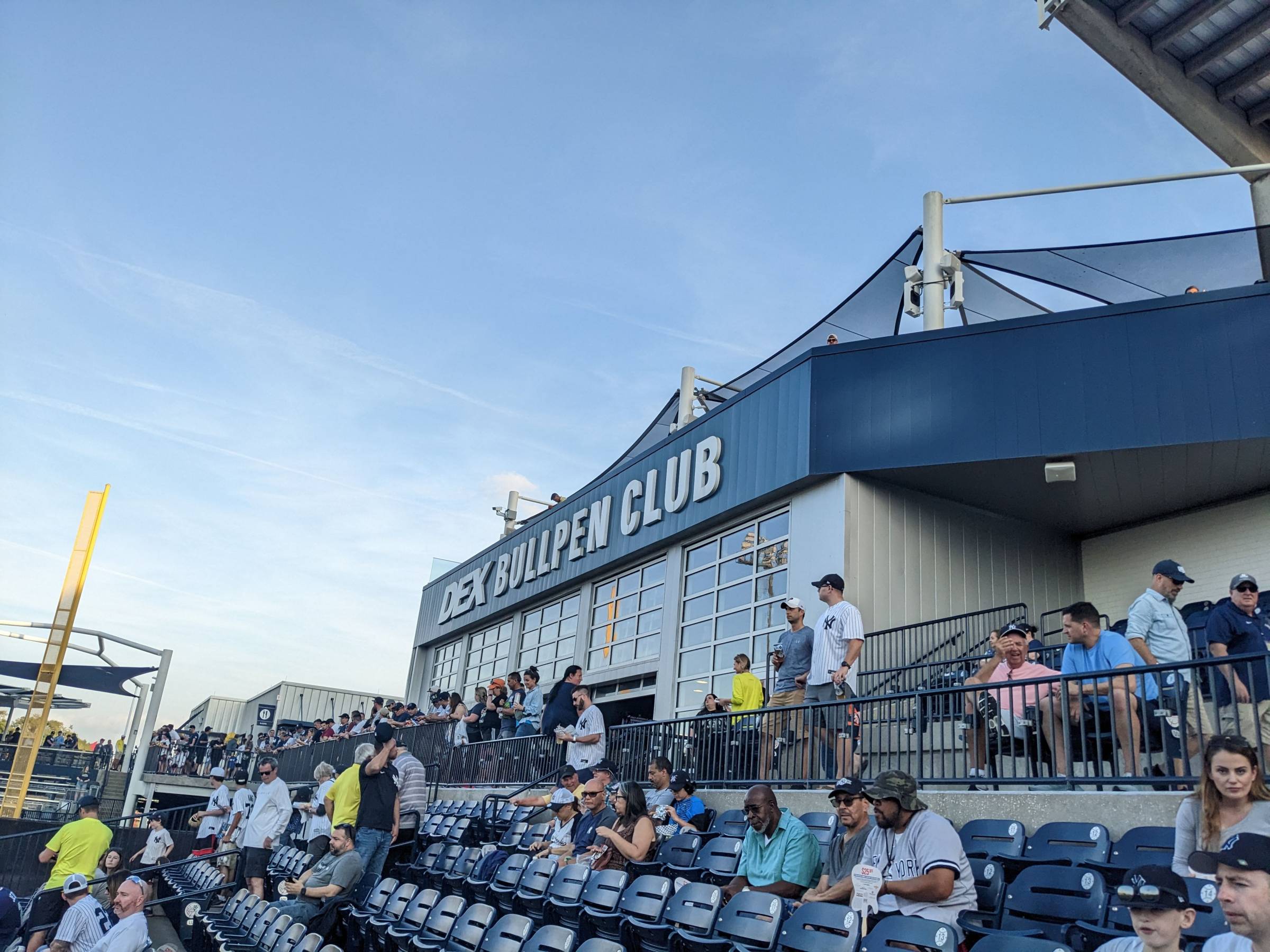 bullpen club at george steinbrenner field