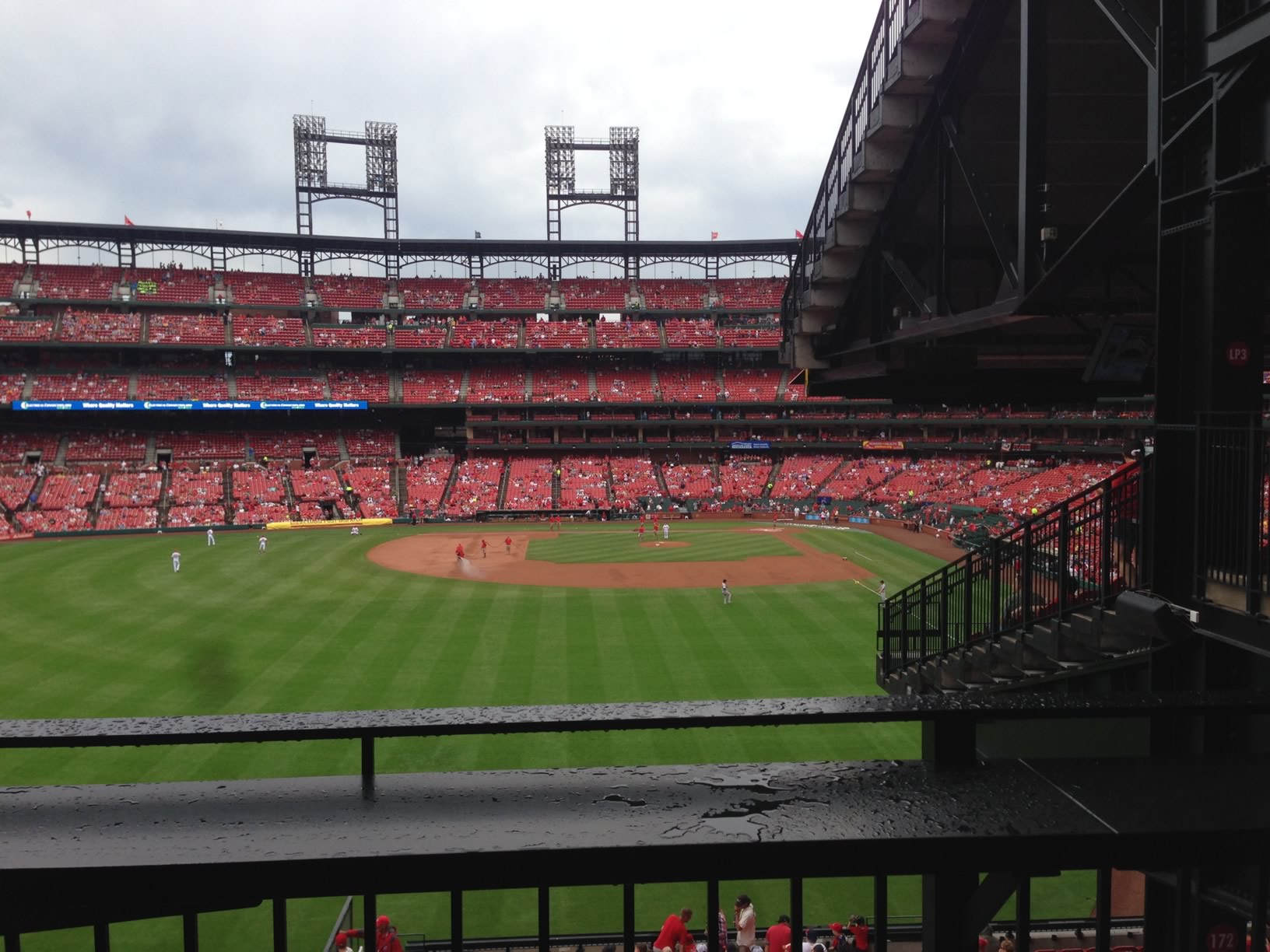 standing area at busch stadium