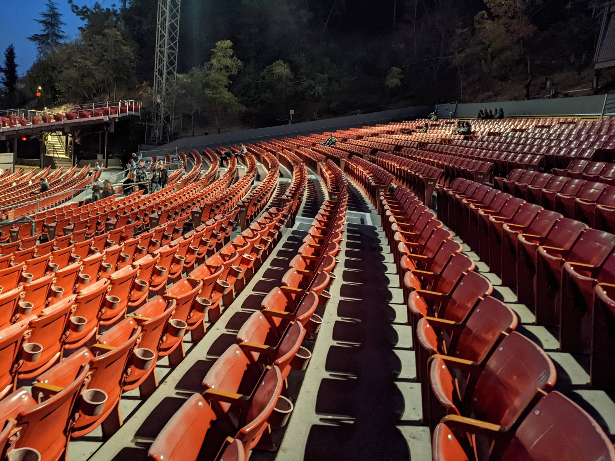 c level seating greek theatre