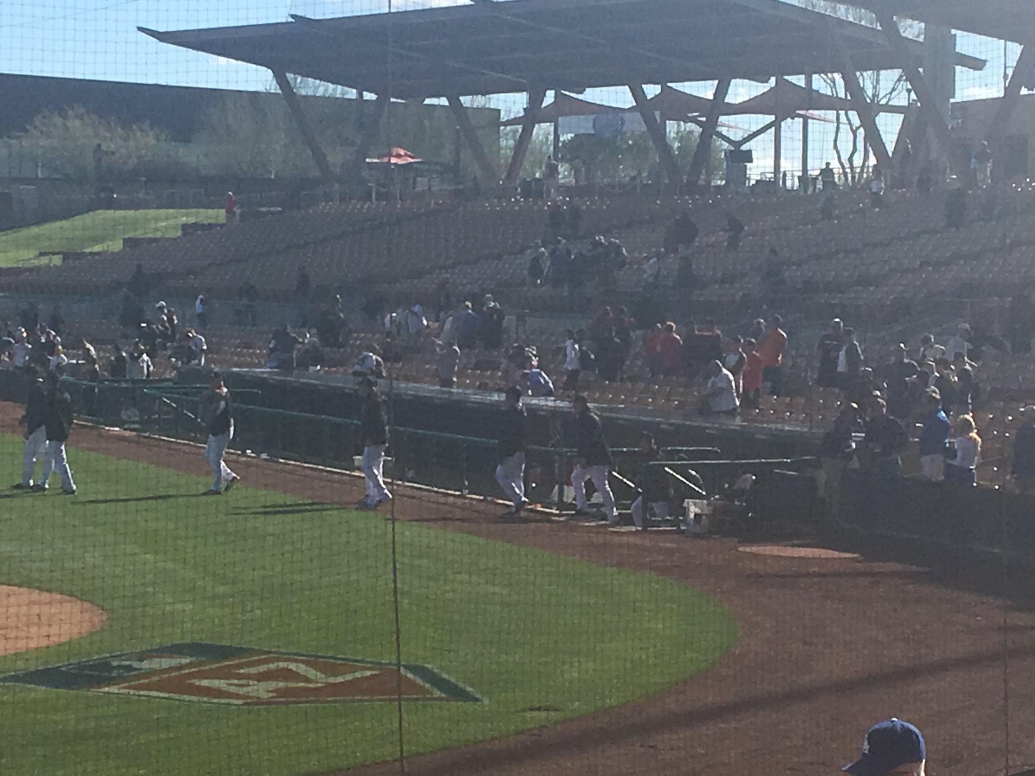 White Sox Dugout Camelback Ranch