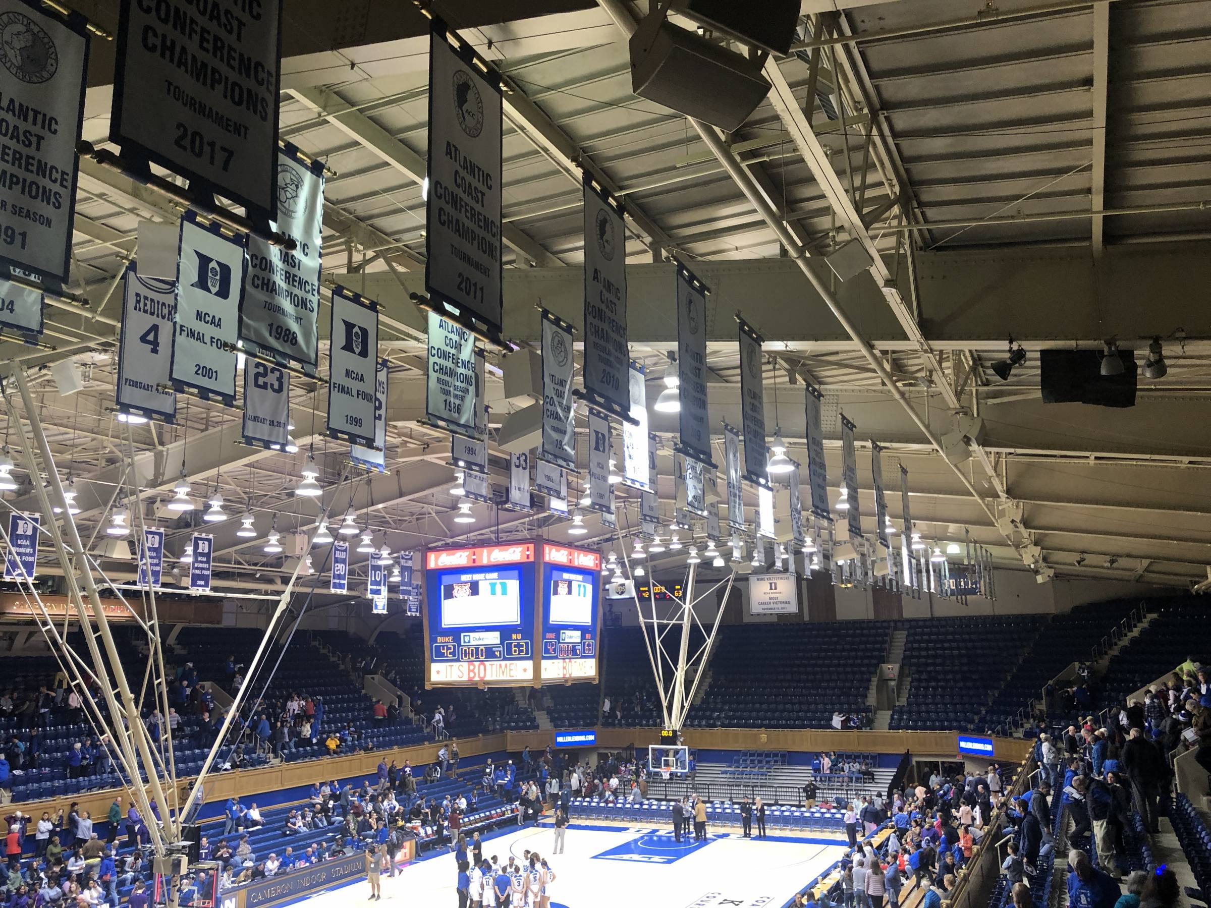 Cameron Indoor Stadium (Duke) Seating Guide - RateYourSeats.com