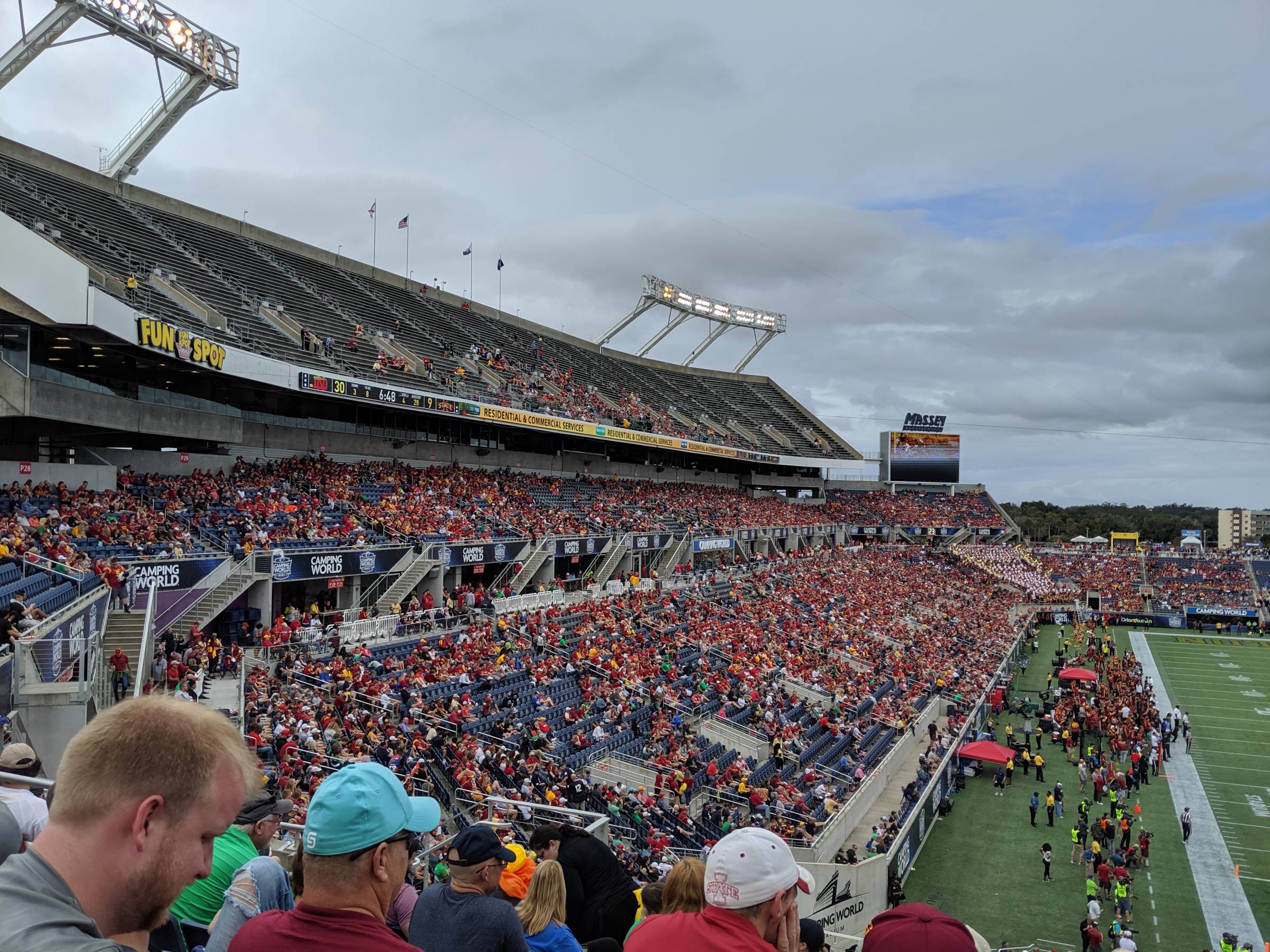 Camping World Stadium Seating