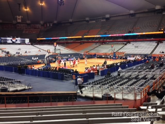 section 111 seat view  for basketball - jma wireless dome