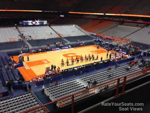 section 311 seat view  for basketball - carrier dome