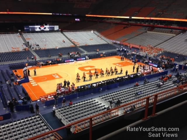 section 311 seat view  for basketball - carrier dome