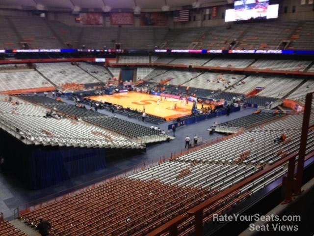 section 319 seat view  for basketball - jma wireless dome