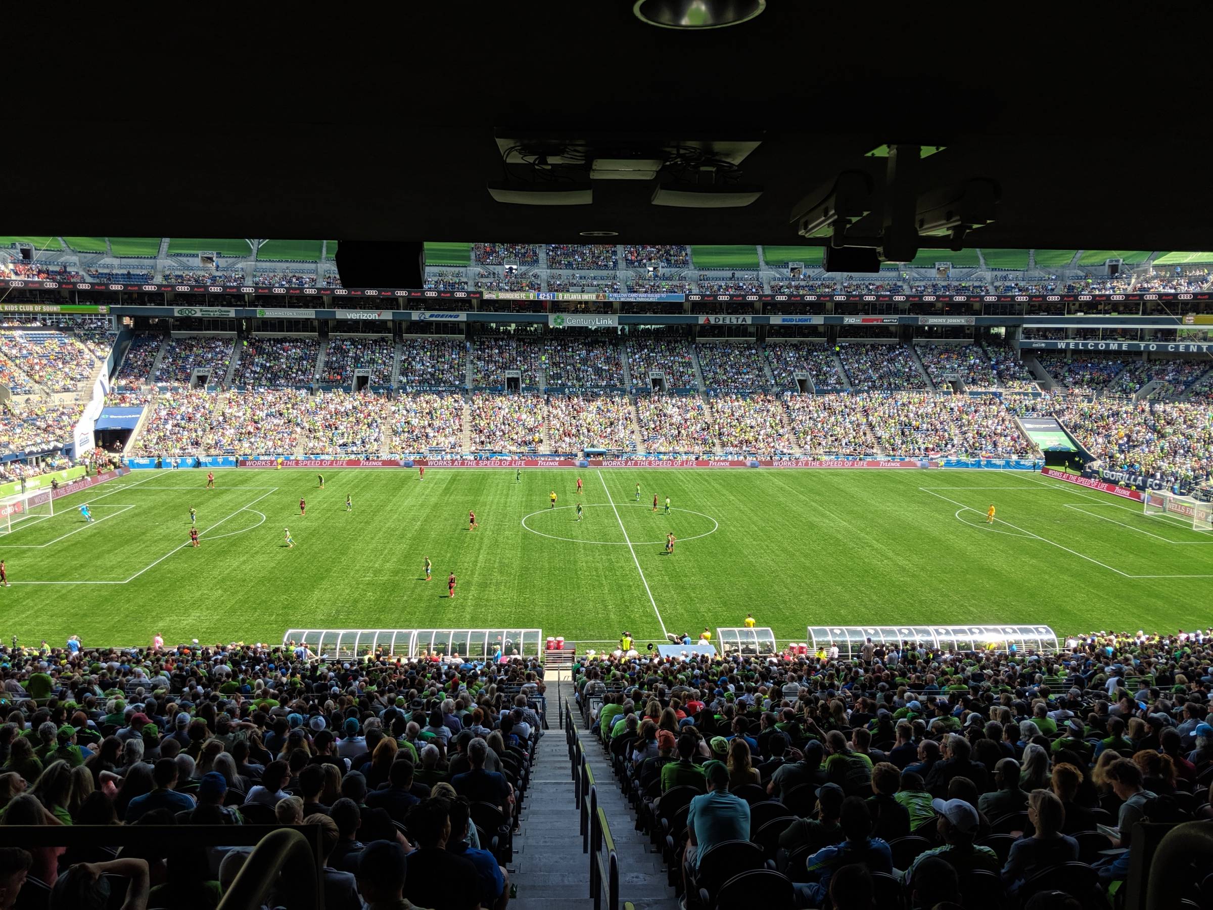 sold out sounders game lumen field