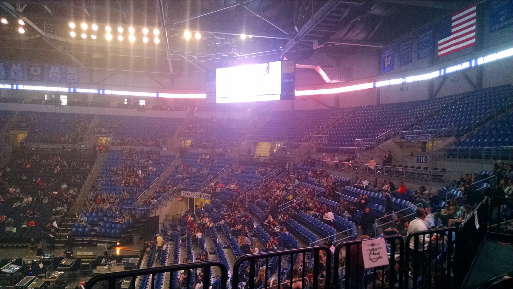 head-on views chaifetz arena