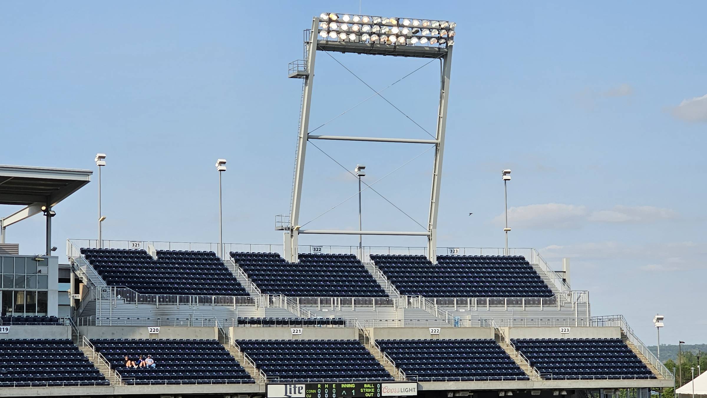 Grandstand Seating at Charles Schwab Field