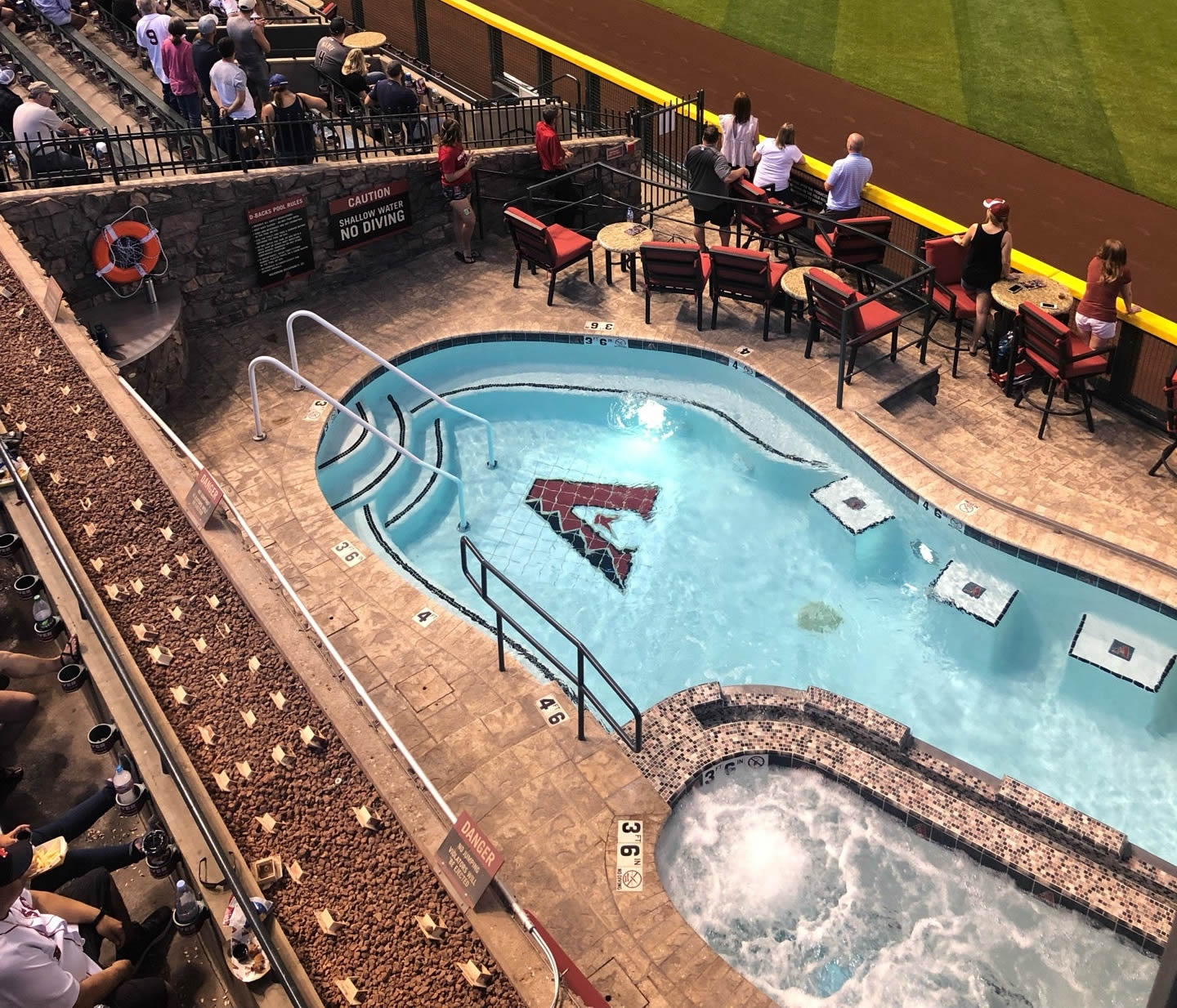 chase field pool
