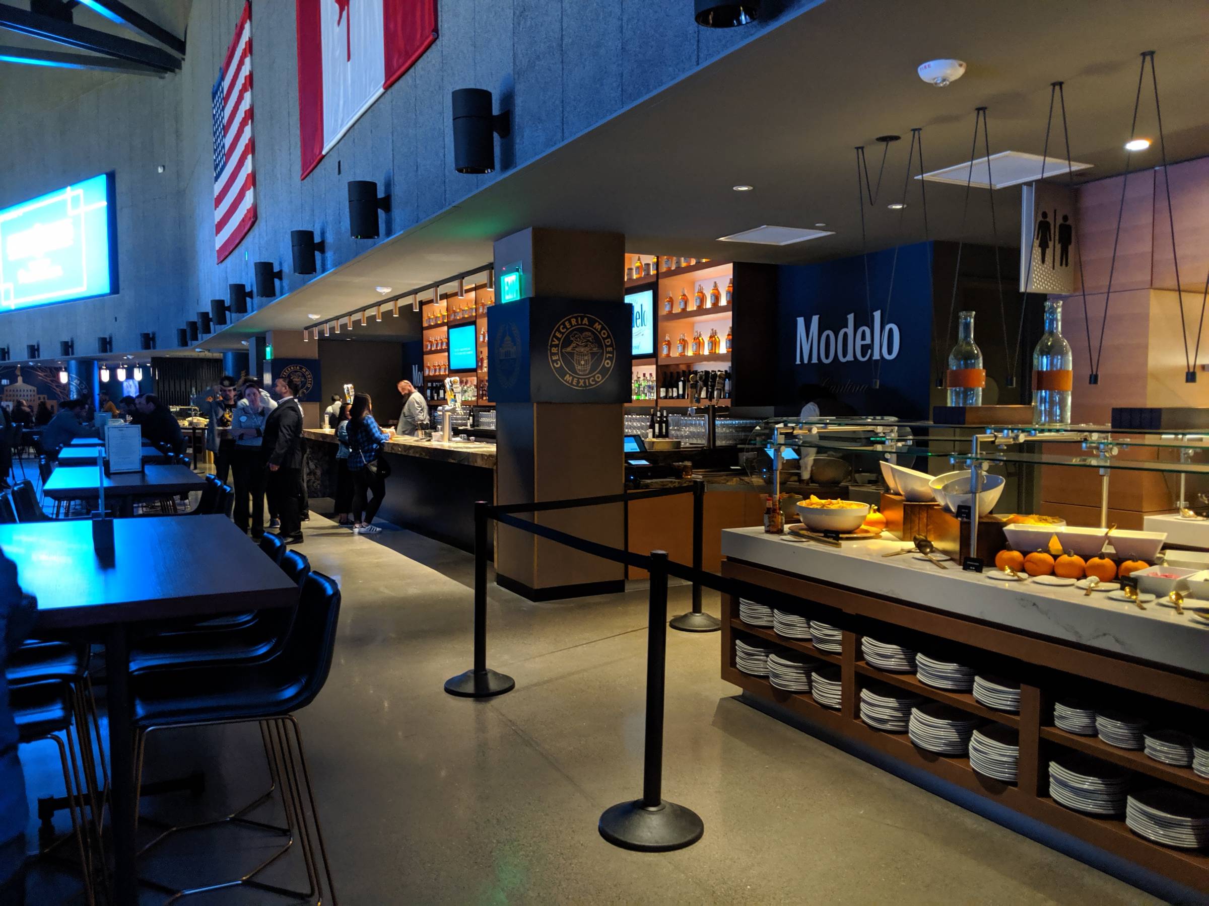 modelo cantina bar at chase center