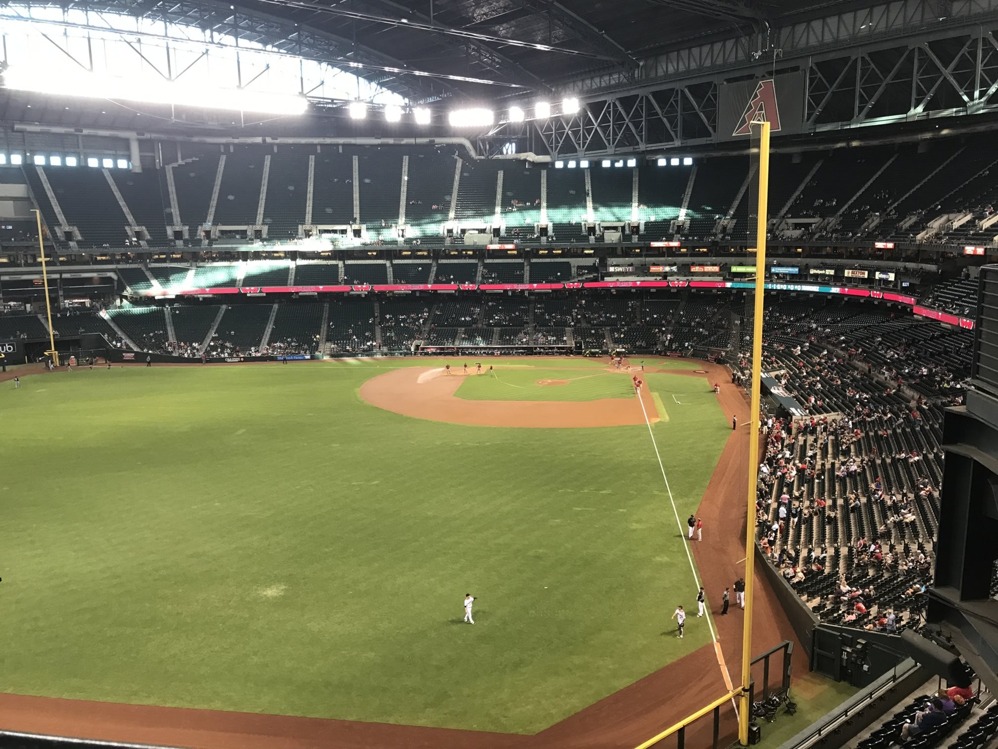 Chase Field Seating Chart Infield Reserve