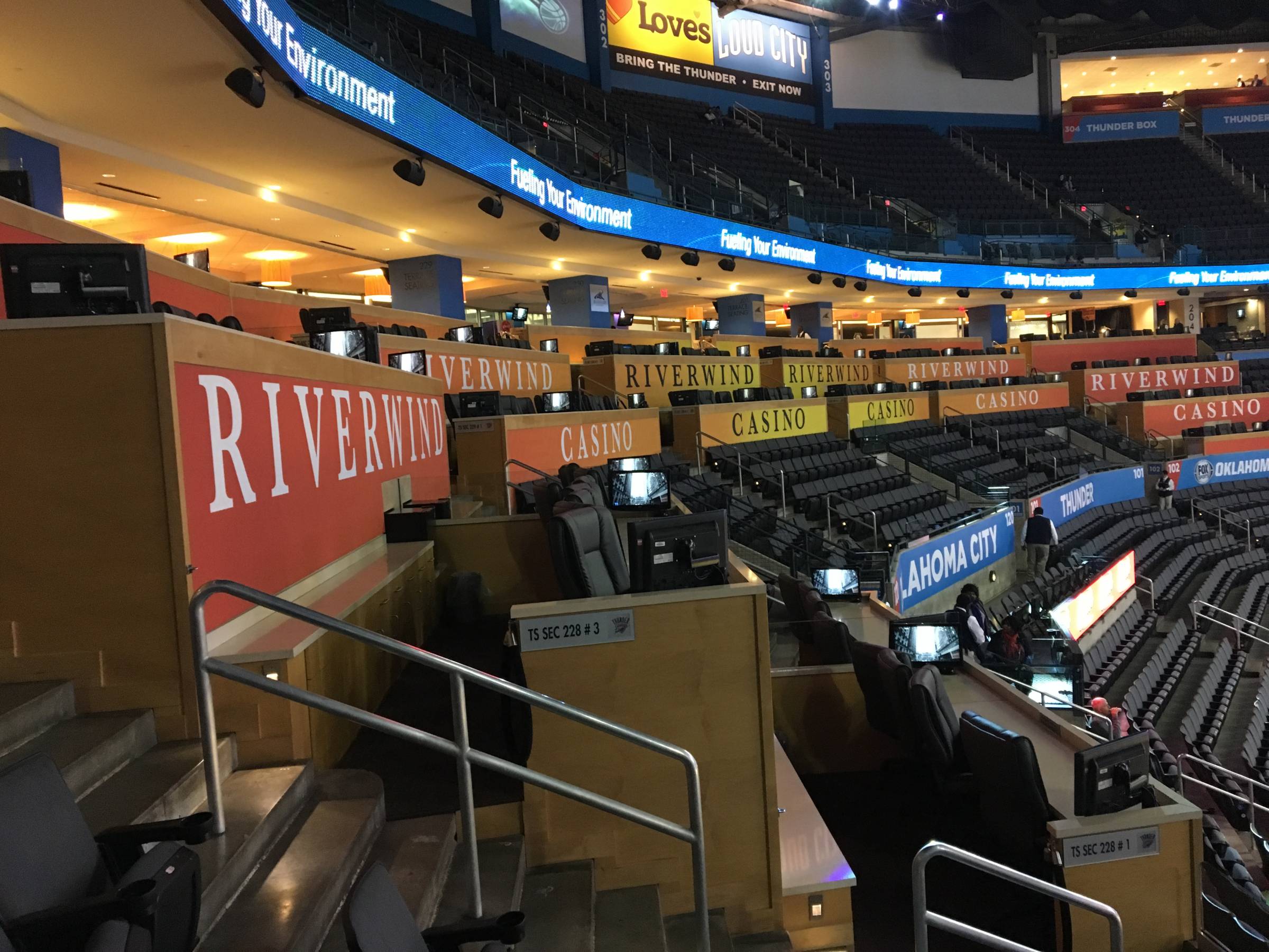 Chesapeake Arena Thunder Seating Chart