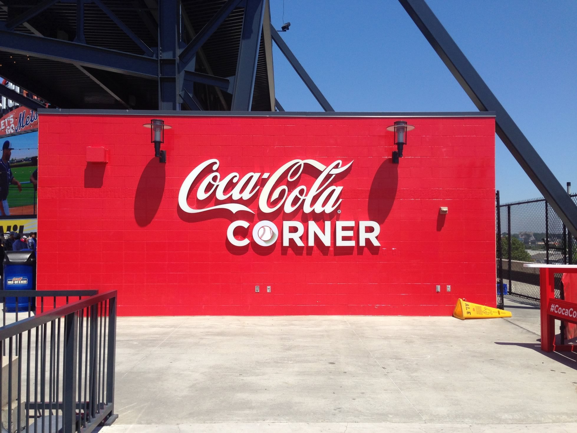 coca-cola corner entrance