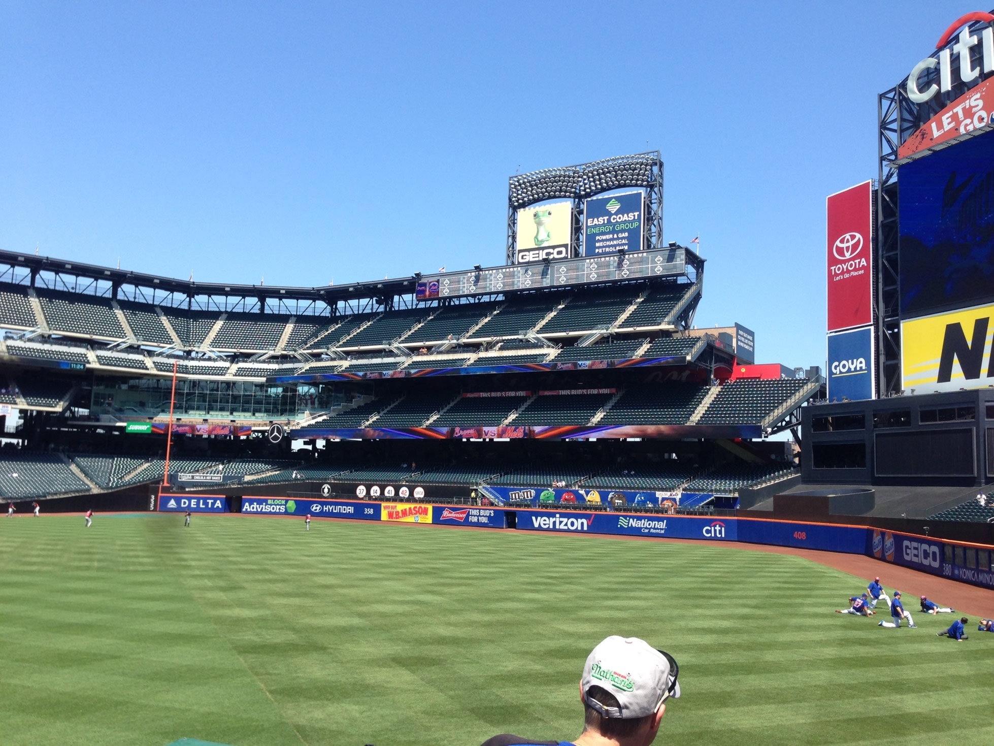 left field citi field