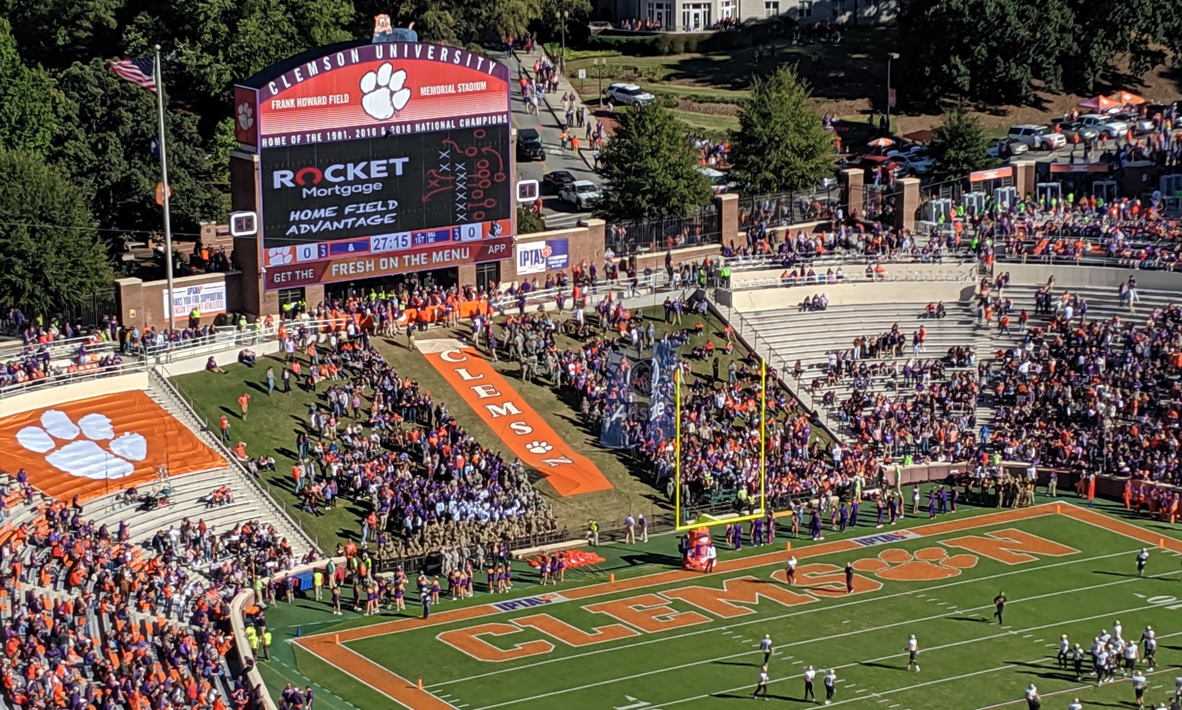 clemson student section