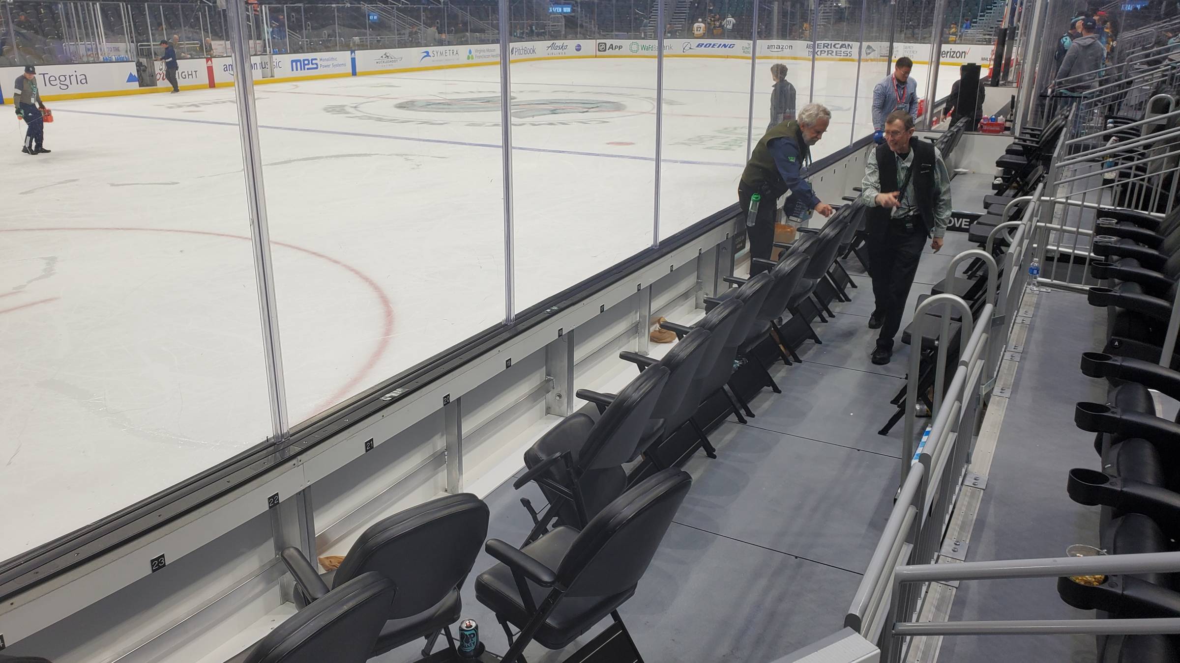 Cove Seats at Climate Pledge Arena