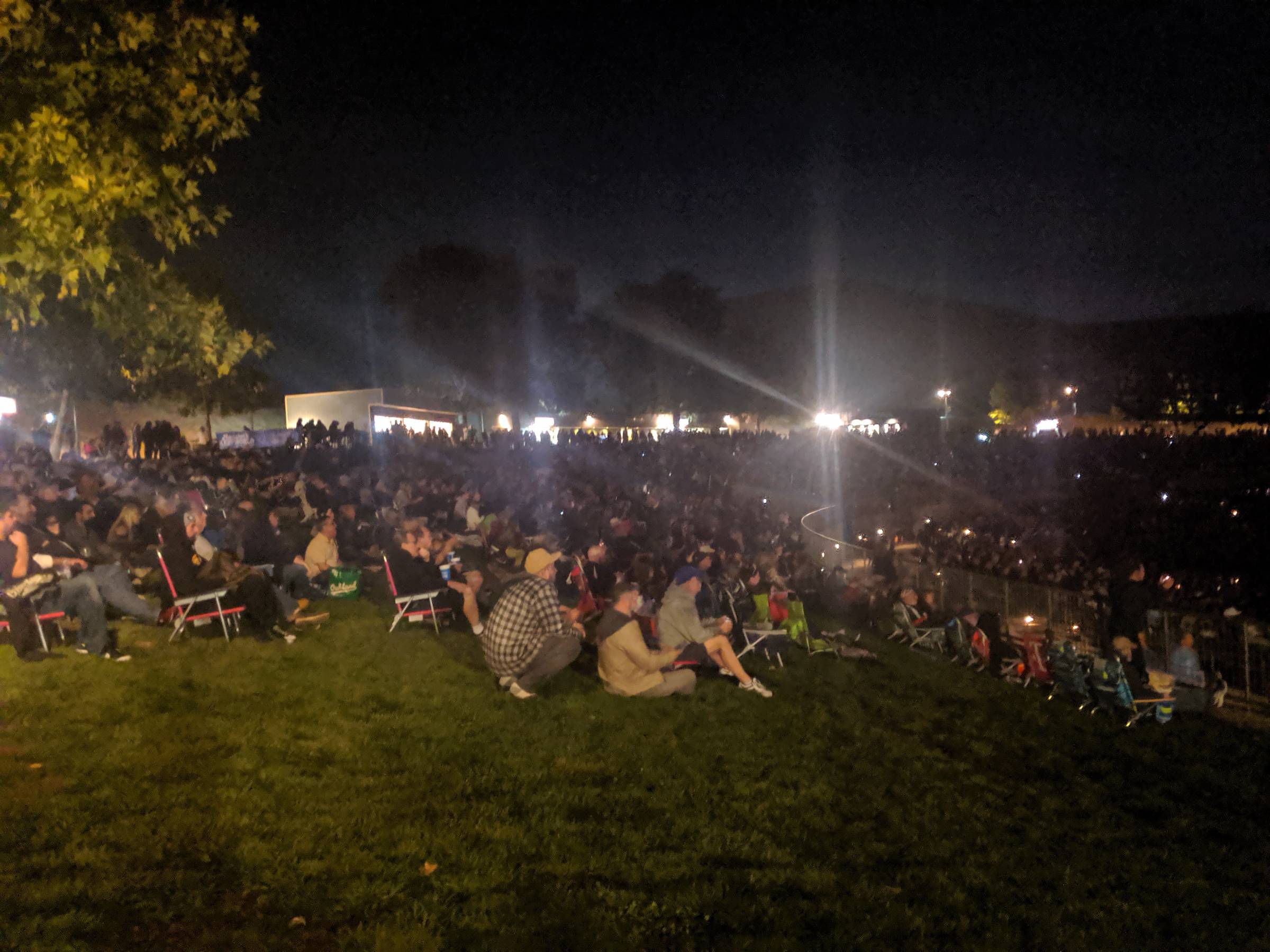 concord pavilion lawn