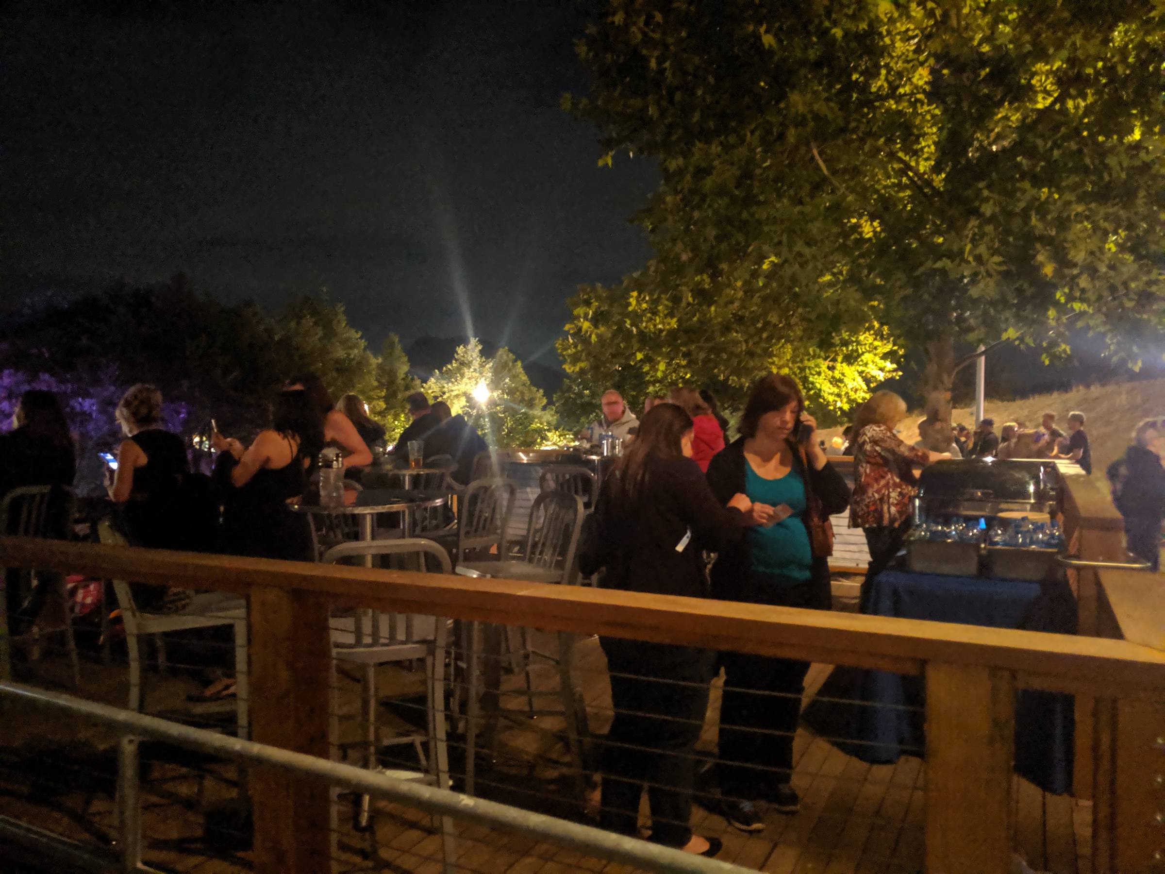 lawn party area