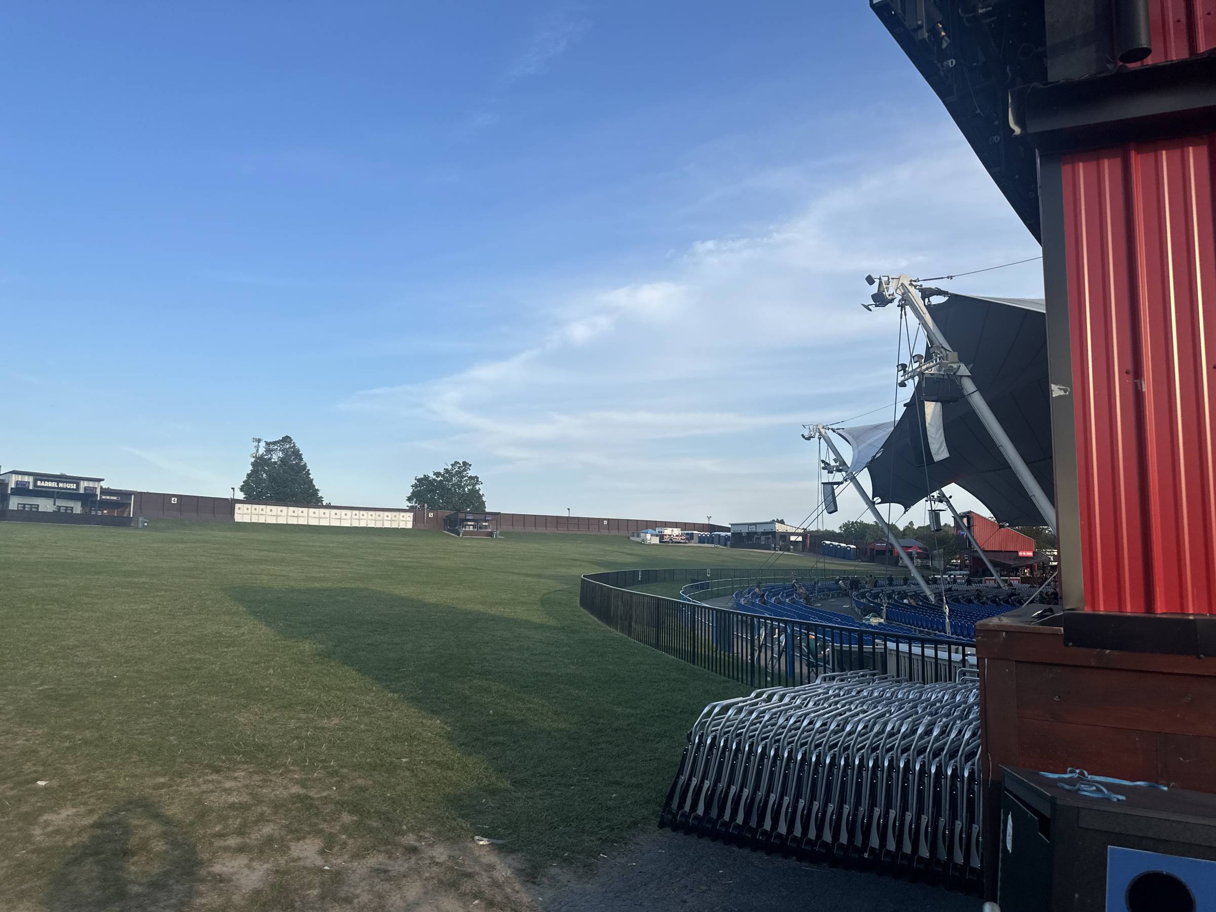 Lawn Area at Darien Lake Amphitheater