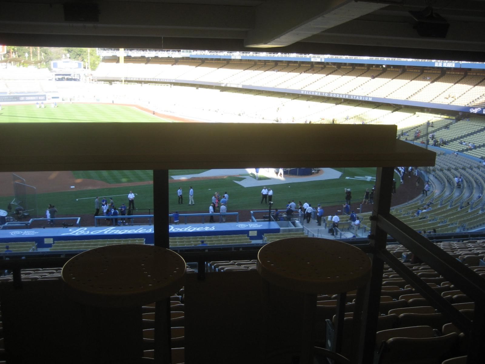 bar top seating