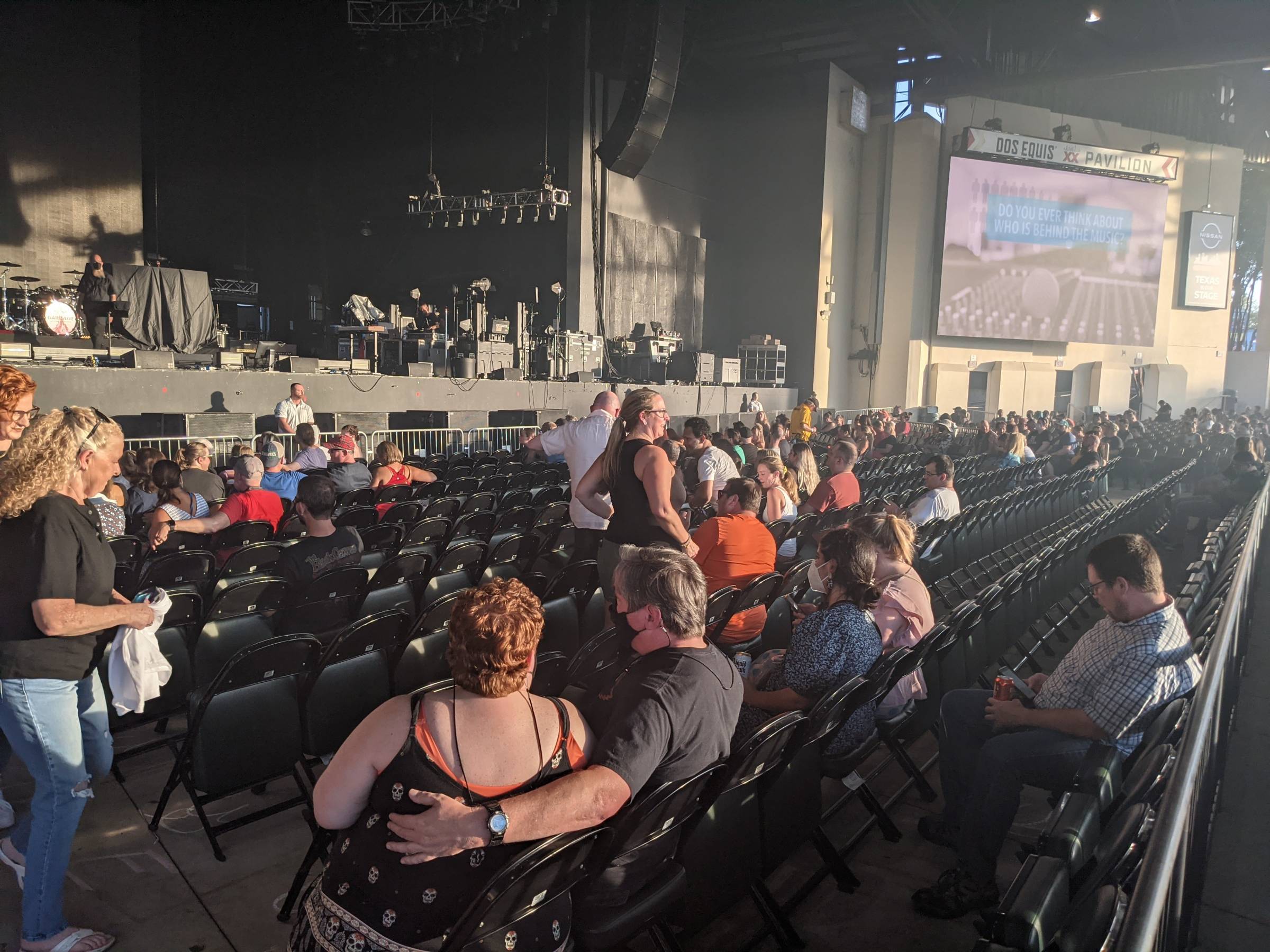 View of the Pit at Dos Equis Pavilion