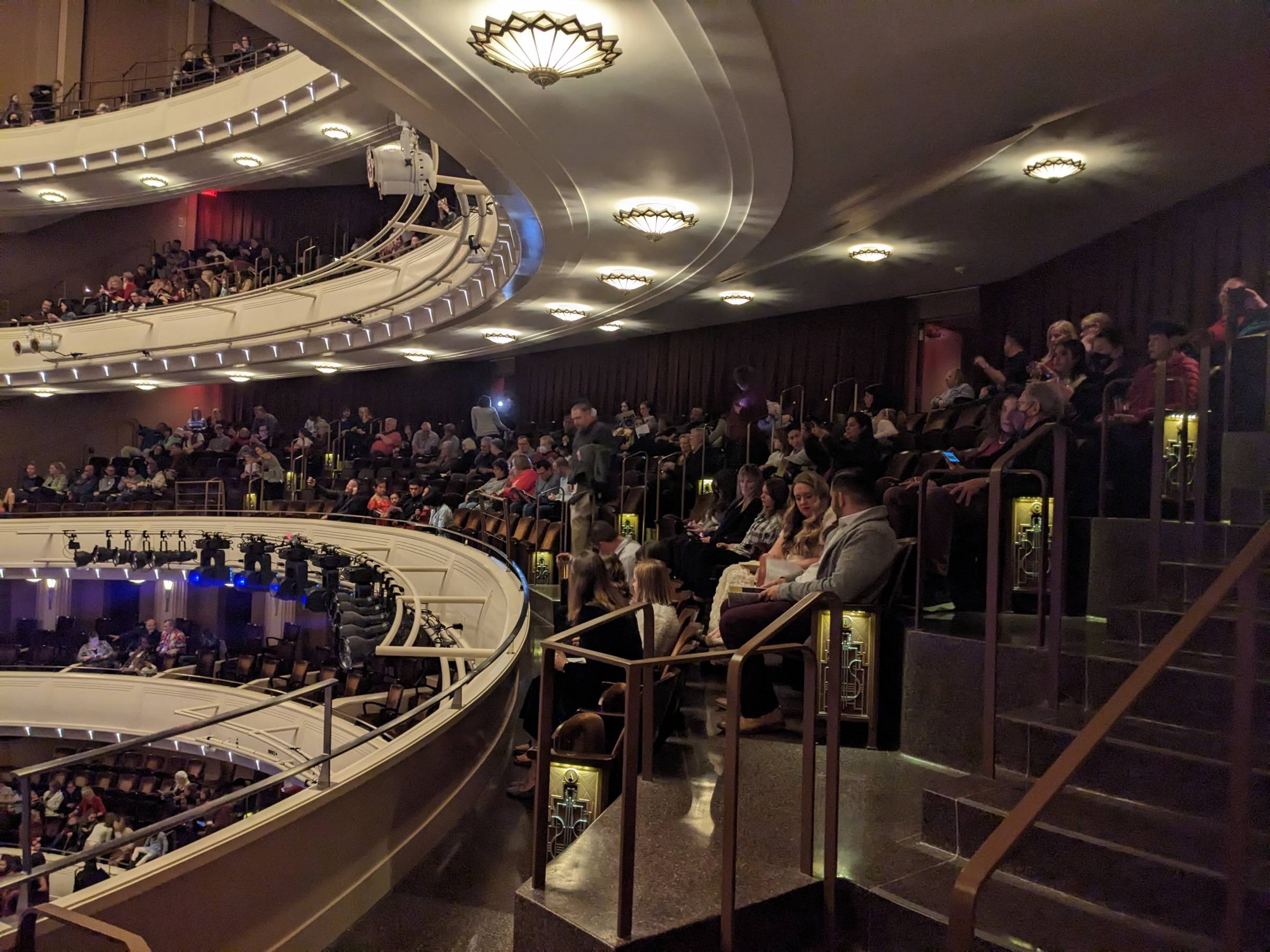 dress circle at reynolds hall at smith center