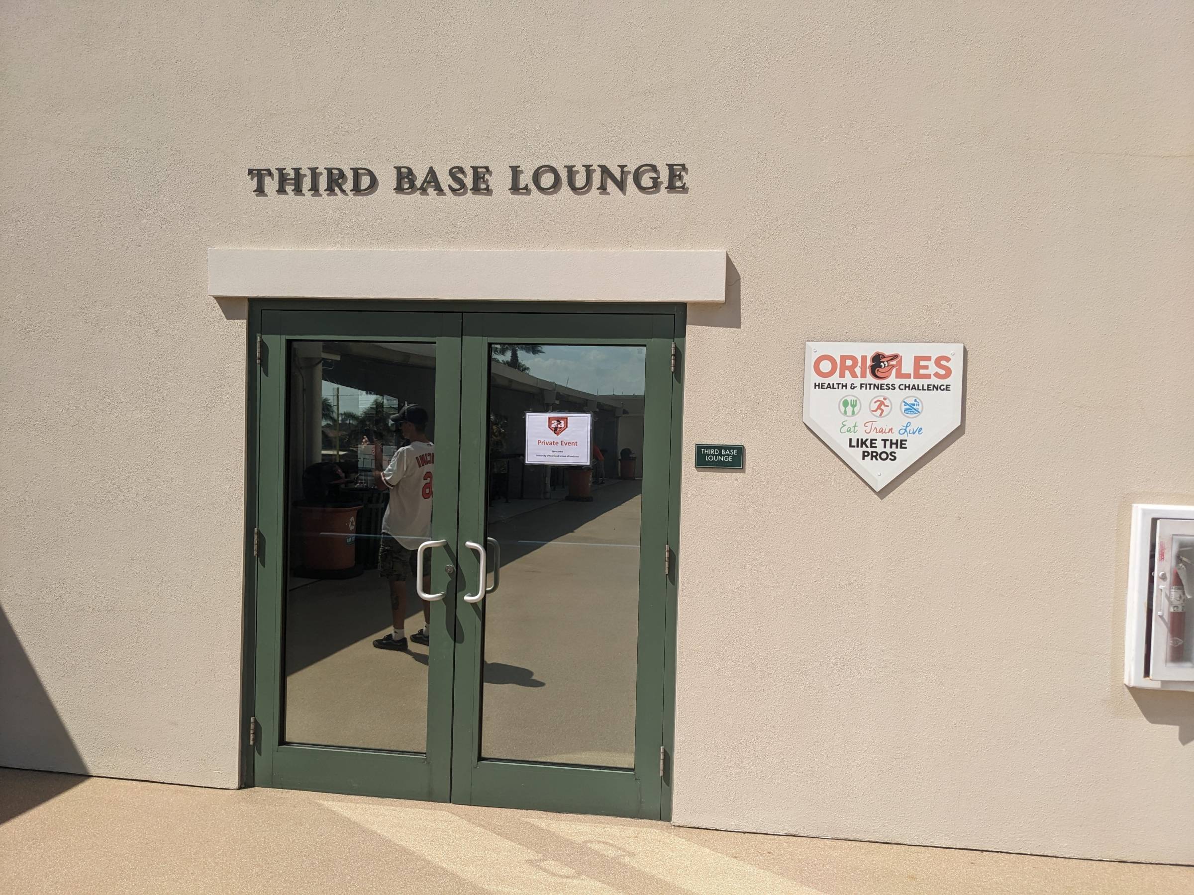 outside third base lounge