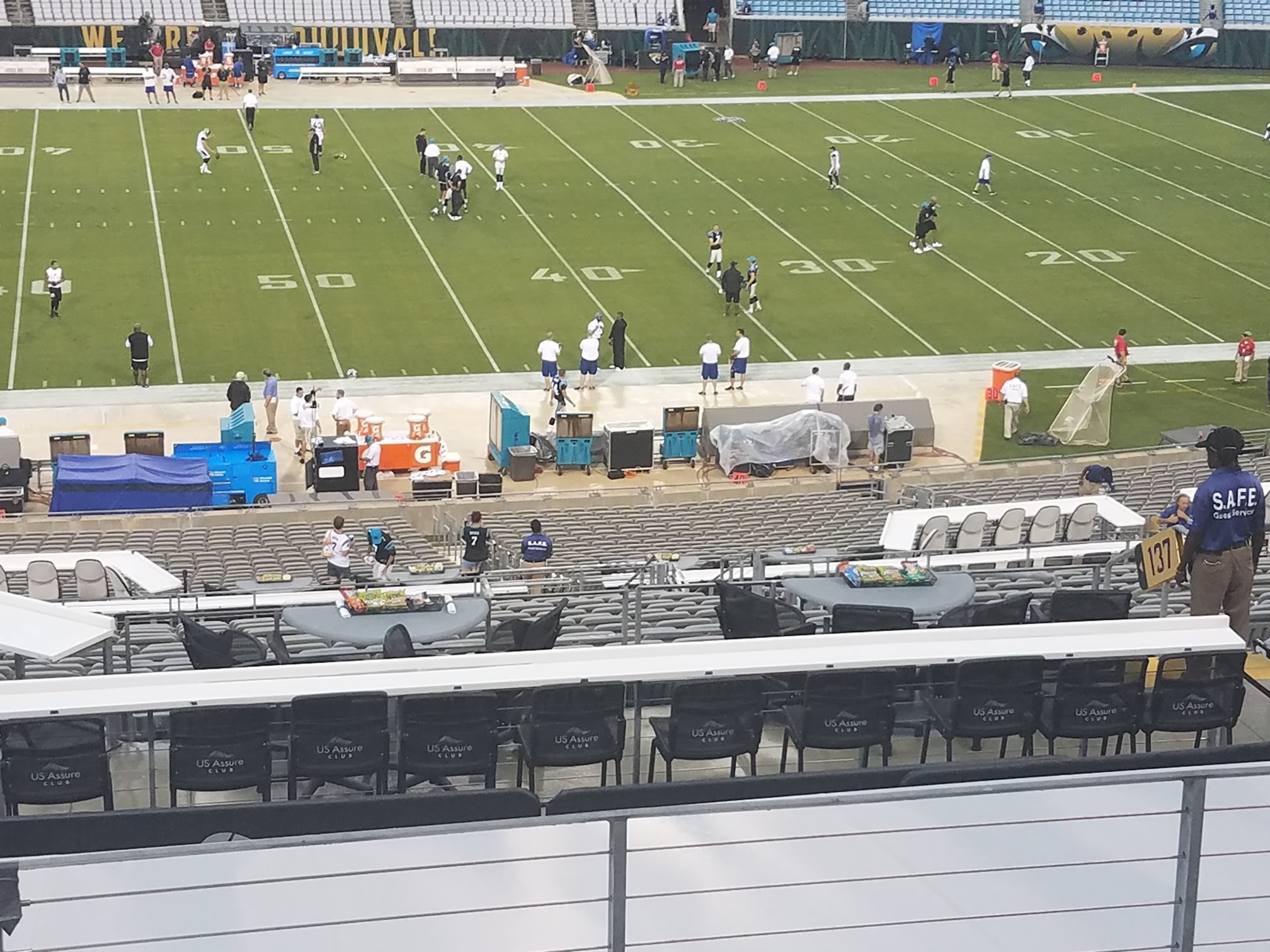 Everbank Field Seating Chart With Rows And Seat Numbers