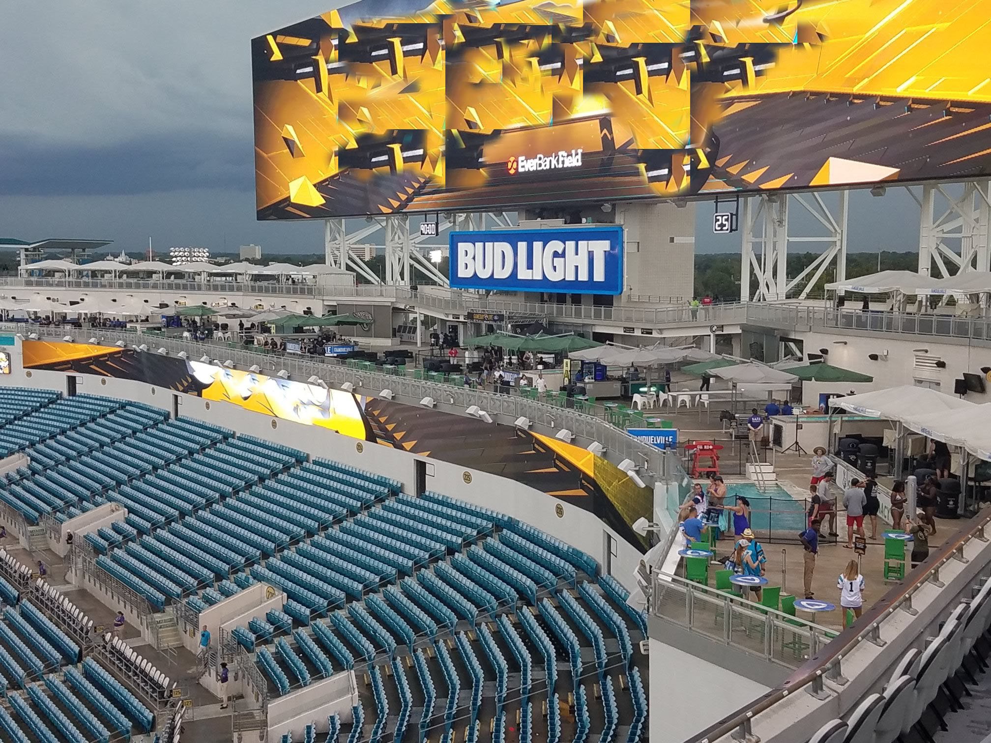 Everbank Field Seating Chart With Rows And Seat Numbers