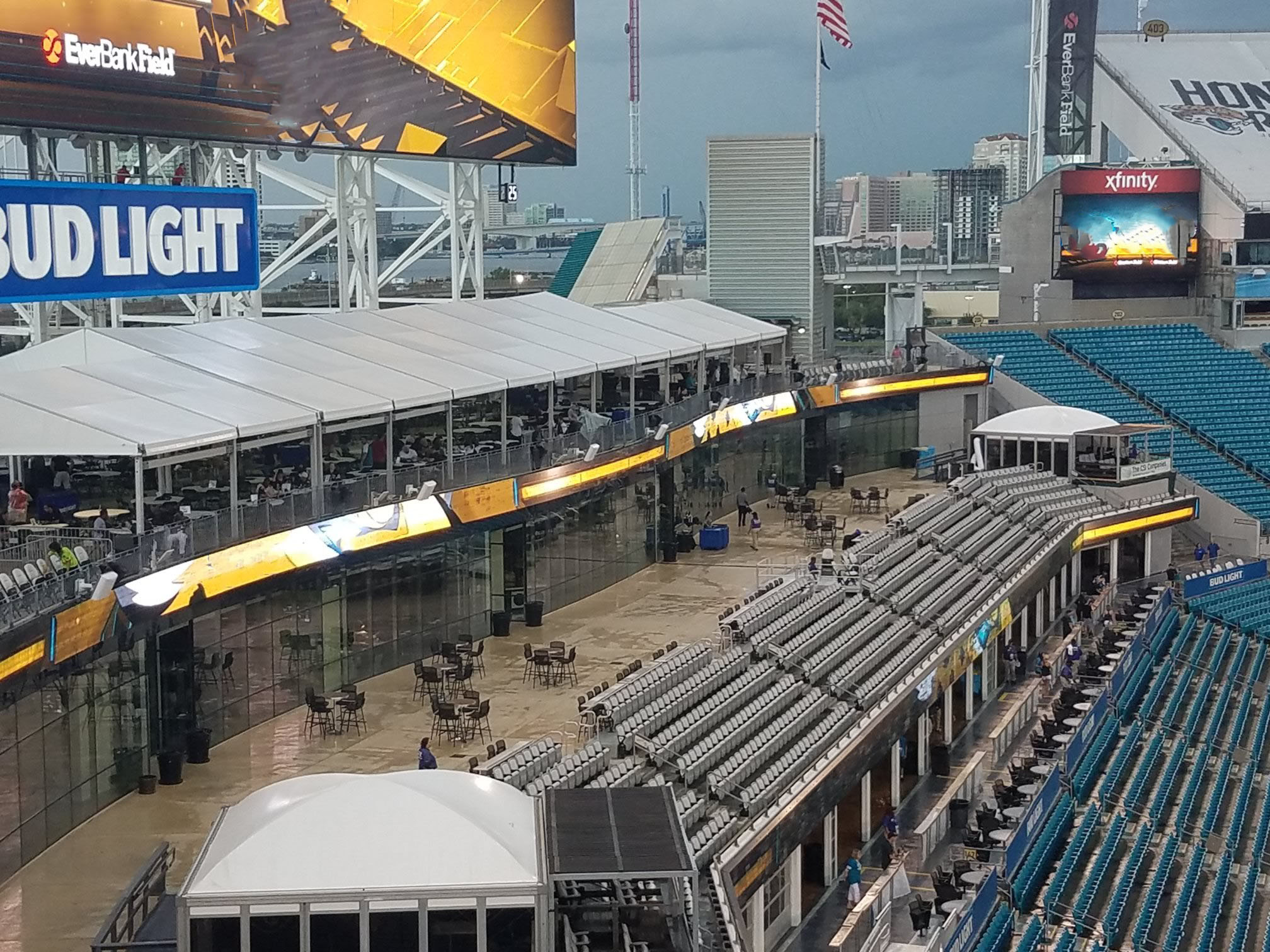 Everbank Field Seating Chart Bud Zone