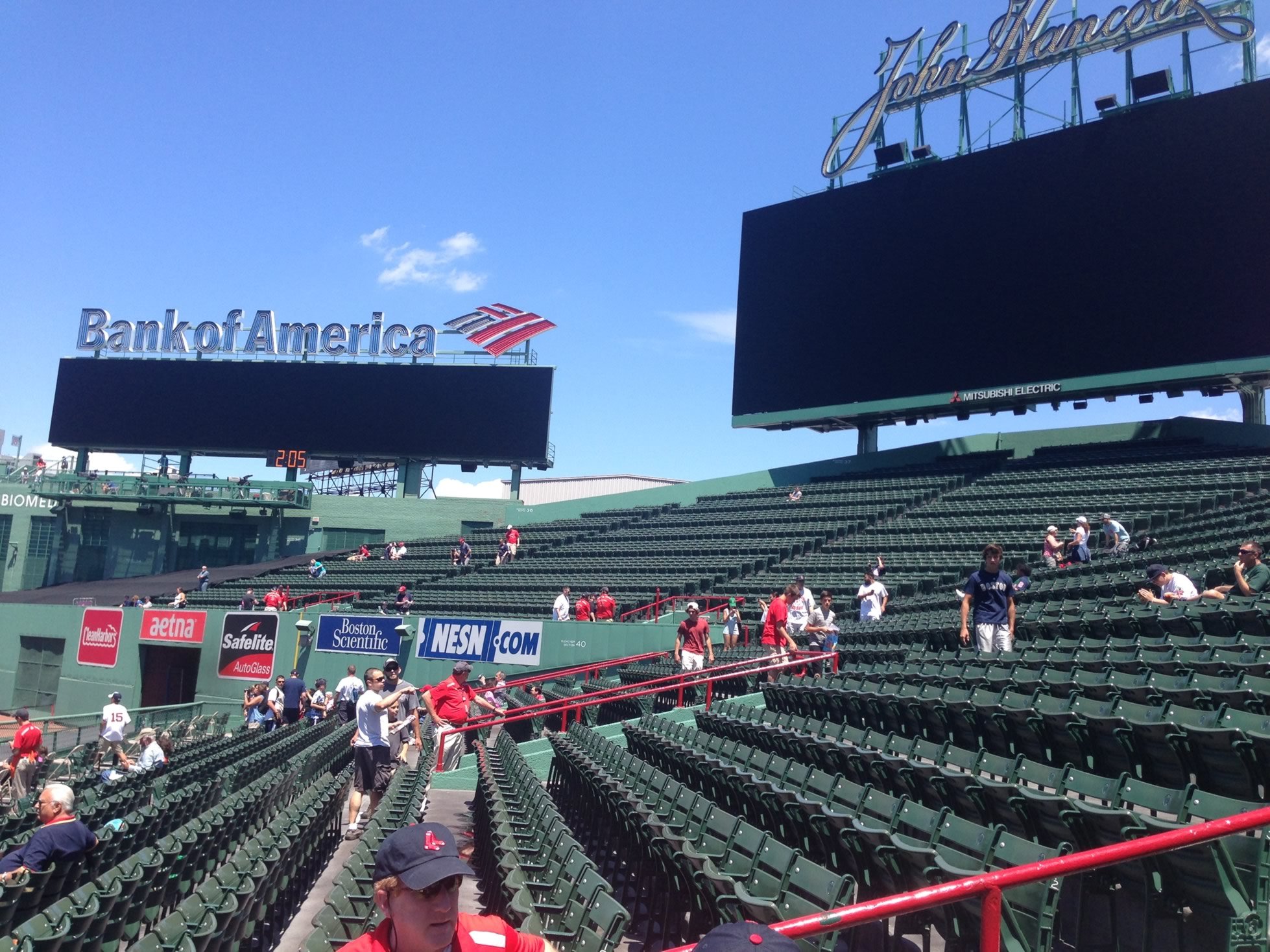 bleacher seats