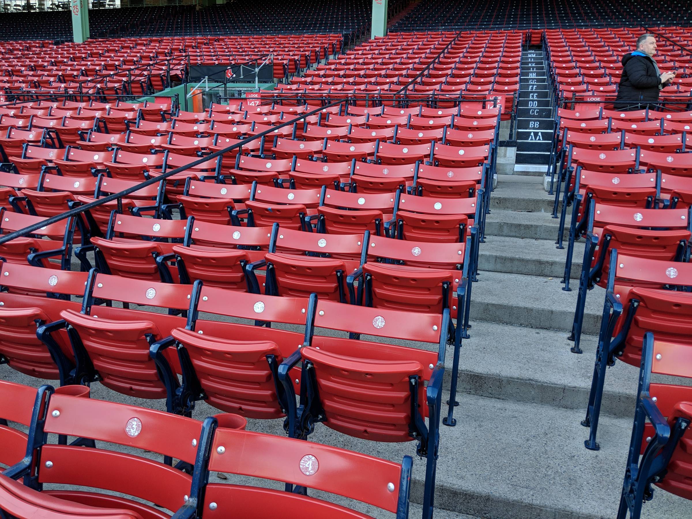 field box seats at fenway park in boston