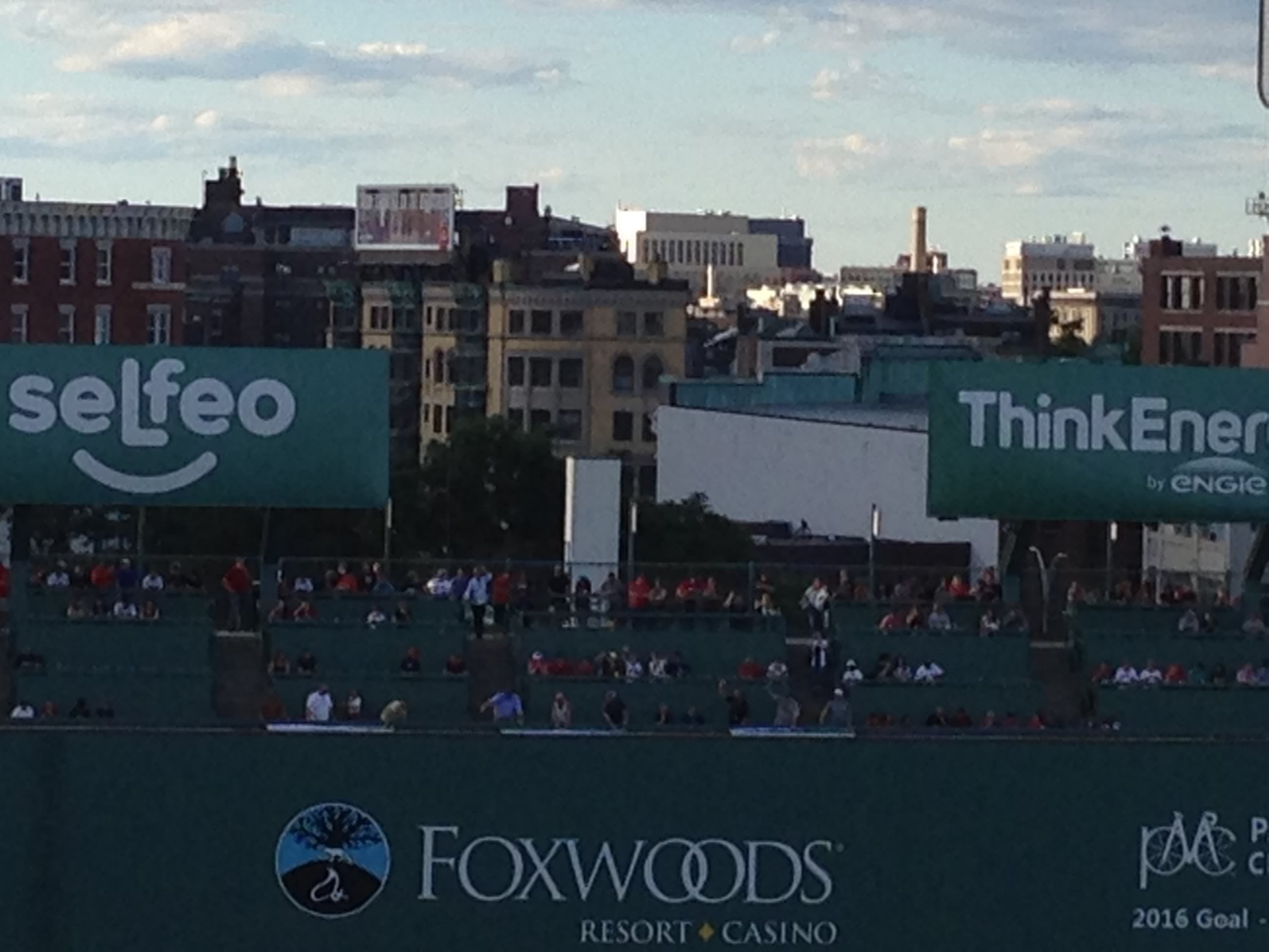 Fenway's Monster seats are a hot ticket…even with no game