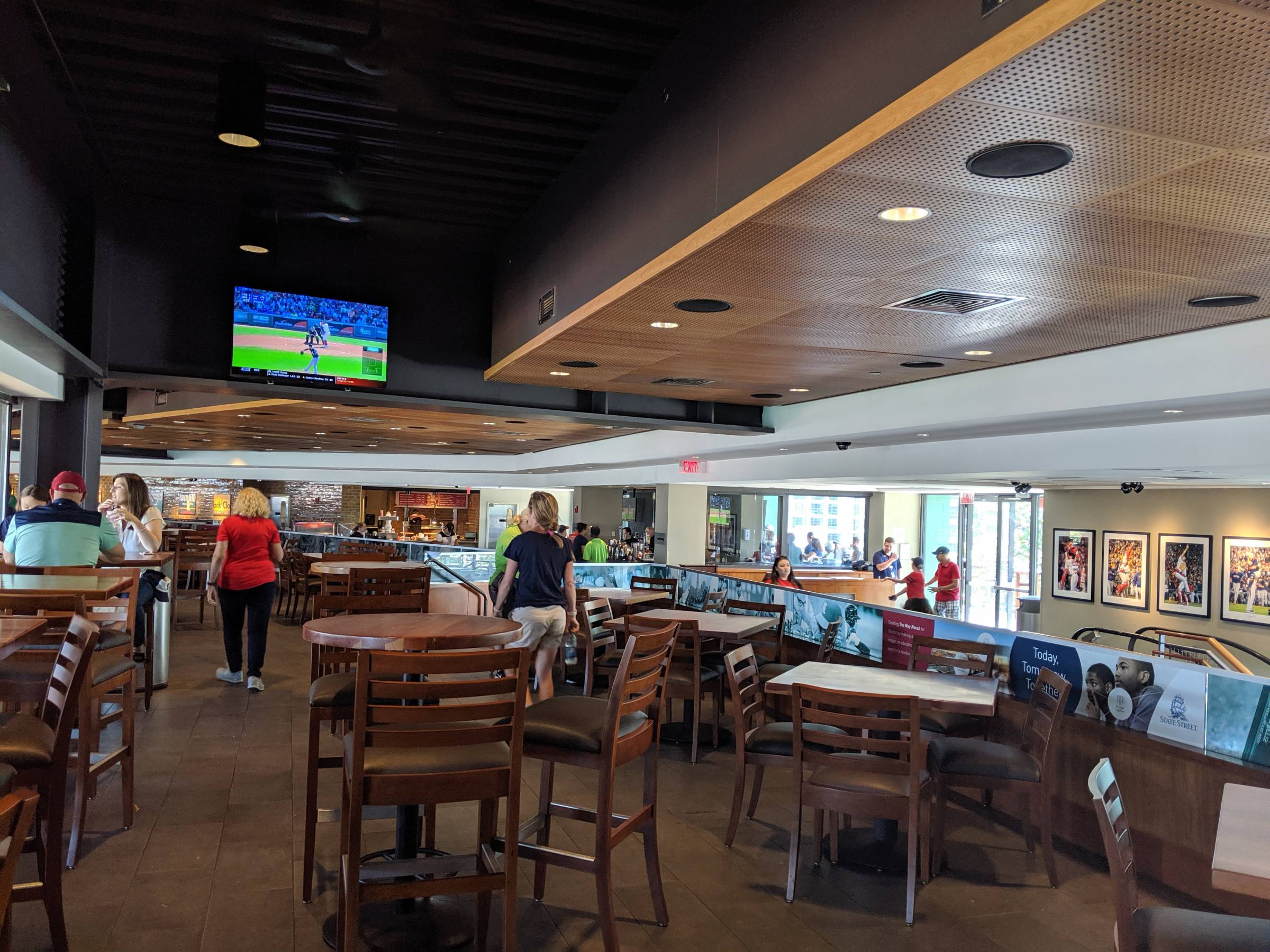 inside home plate pavilion club