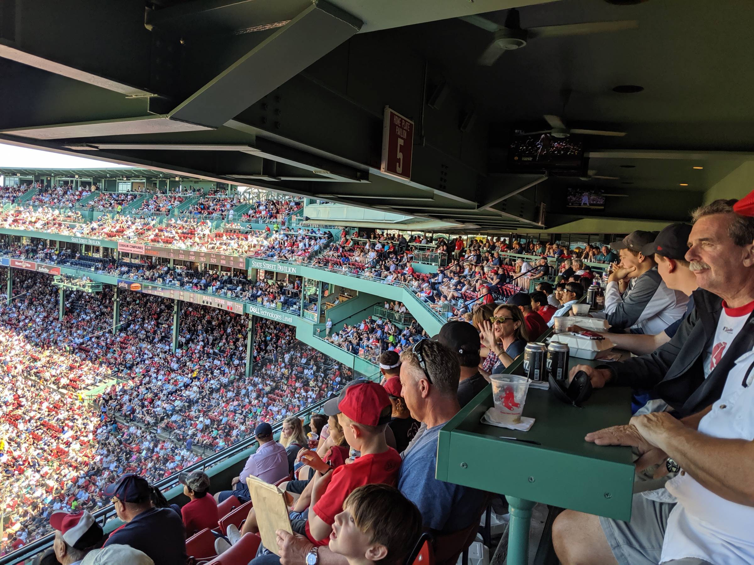 Home Plate Pavilion Club 1 at Fenway Park