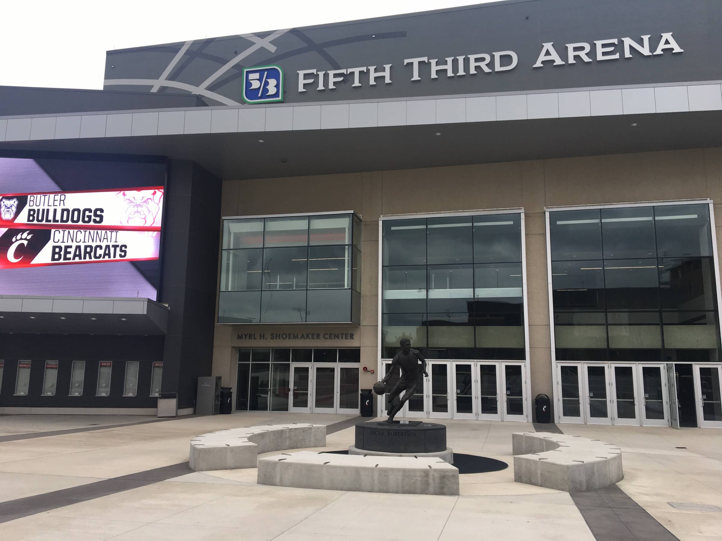 Outside view of Fifth Third Arena