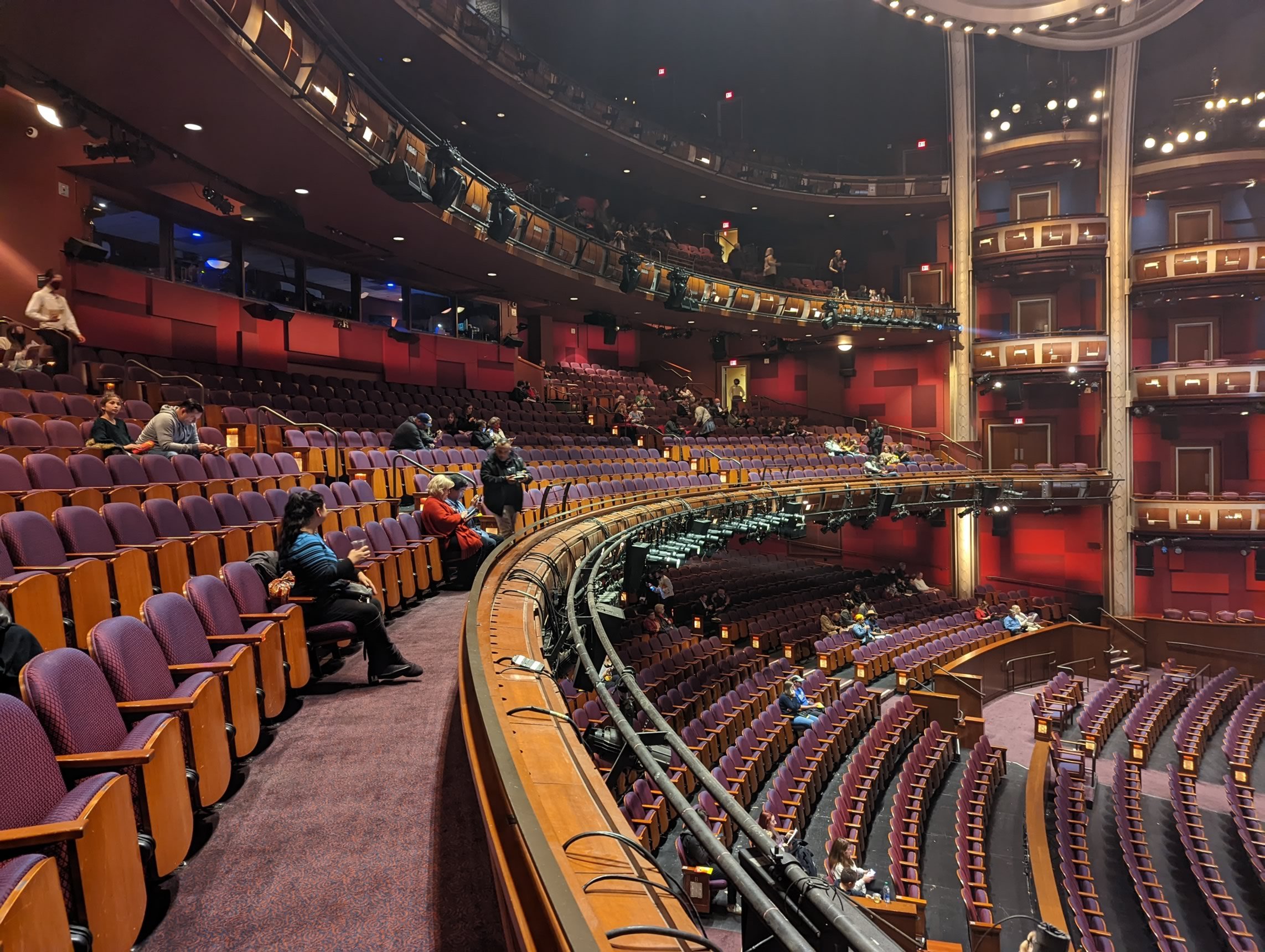 first mezzanine dolby theatre