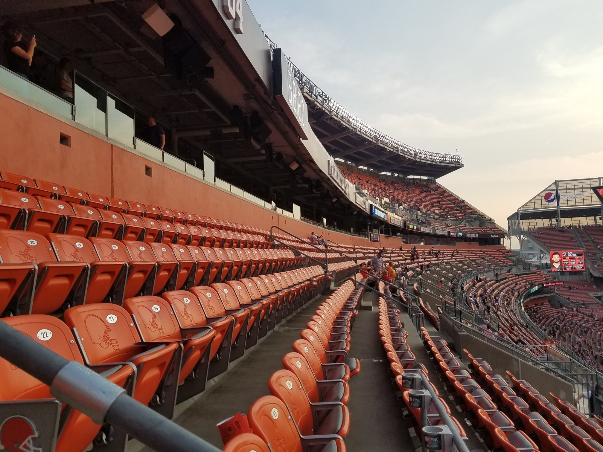 Cleveland Browns Interactive Seating Chart