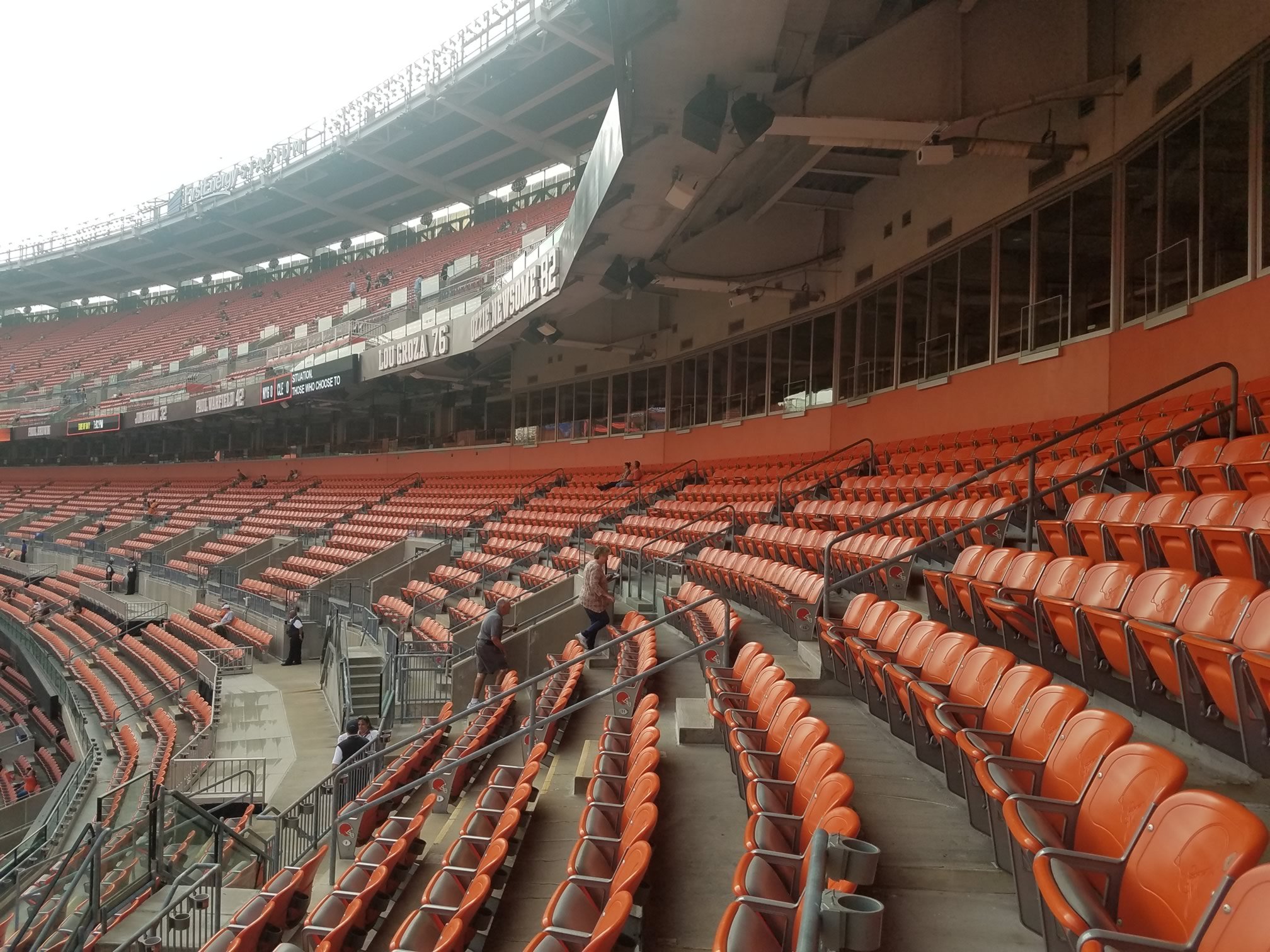 Cleveland Browns Stadium Seating Chart Rows