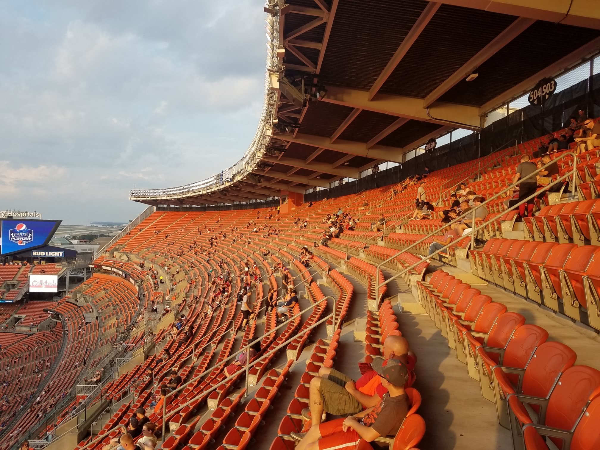 Cleveland Browns Stadium Seating Chart View