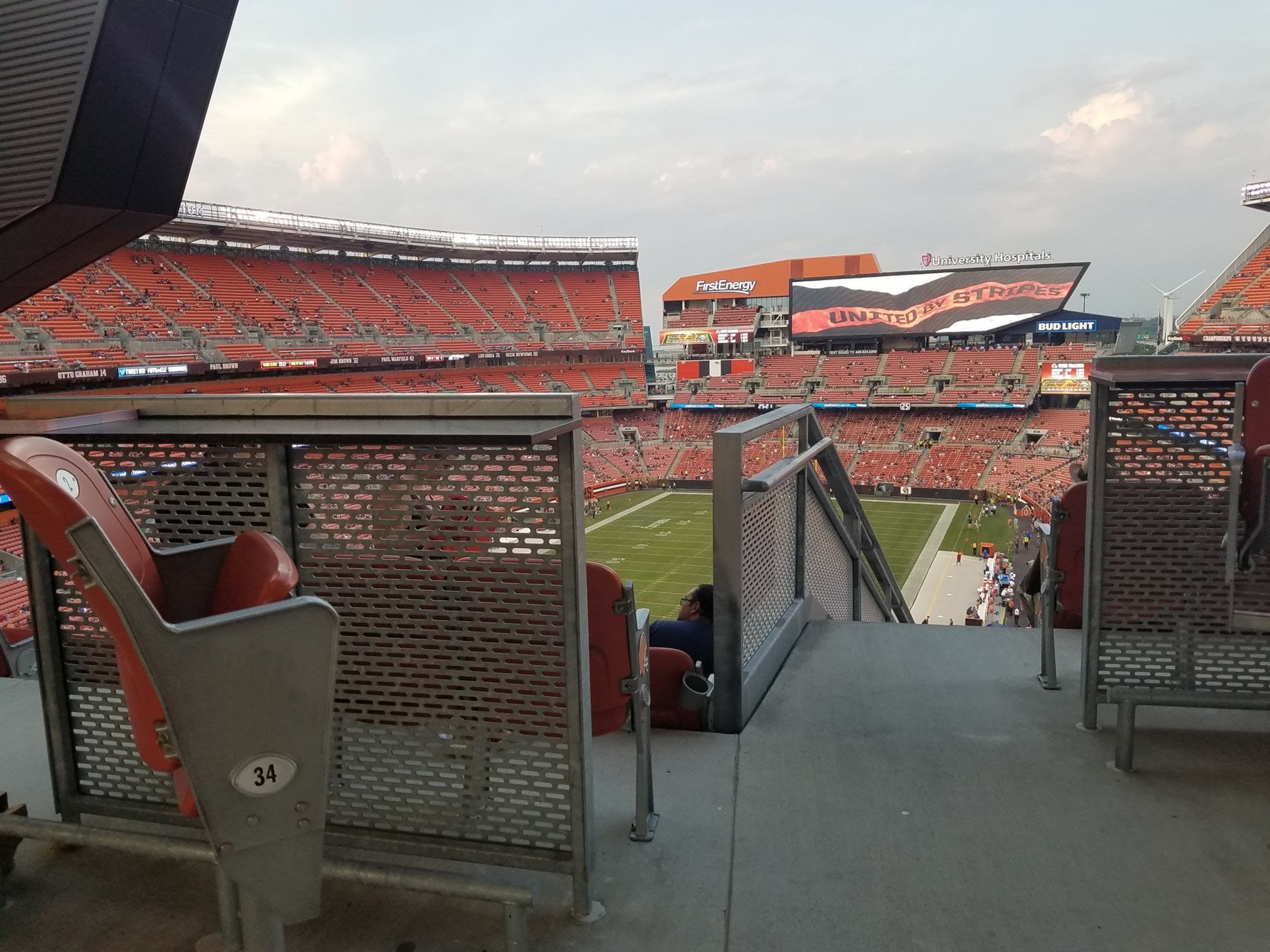 browns barstool seats