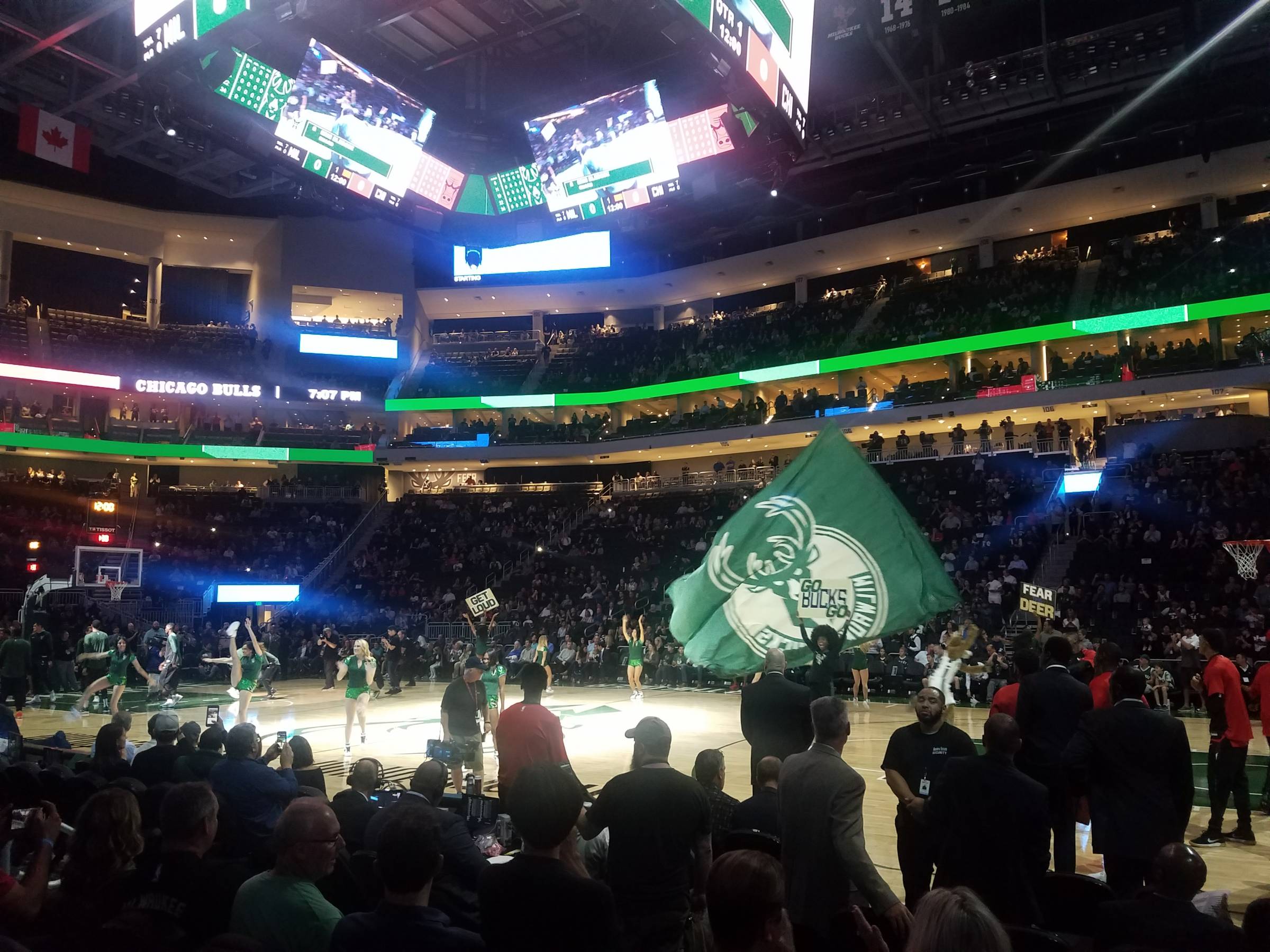 Fiserv Forum Bucks Seating Chart