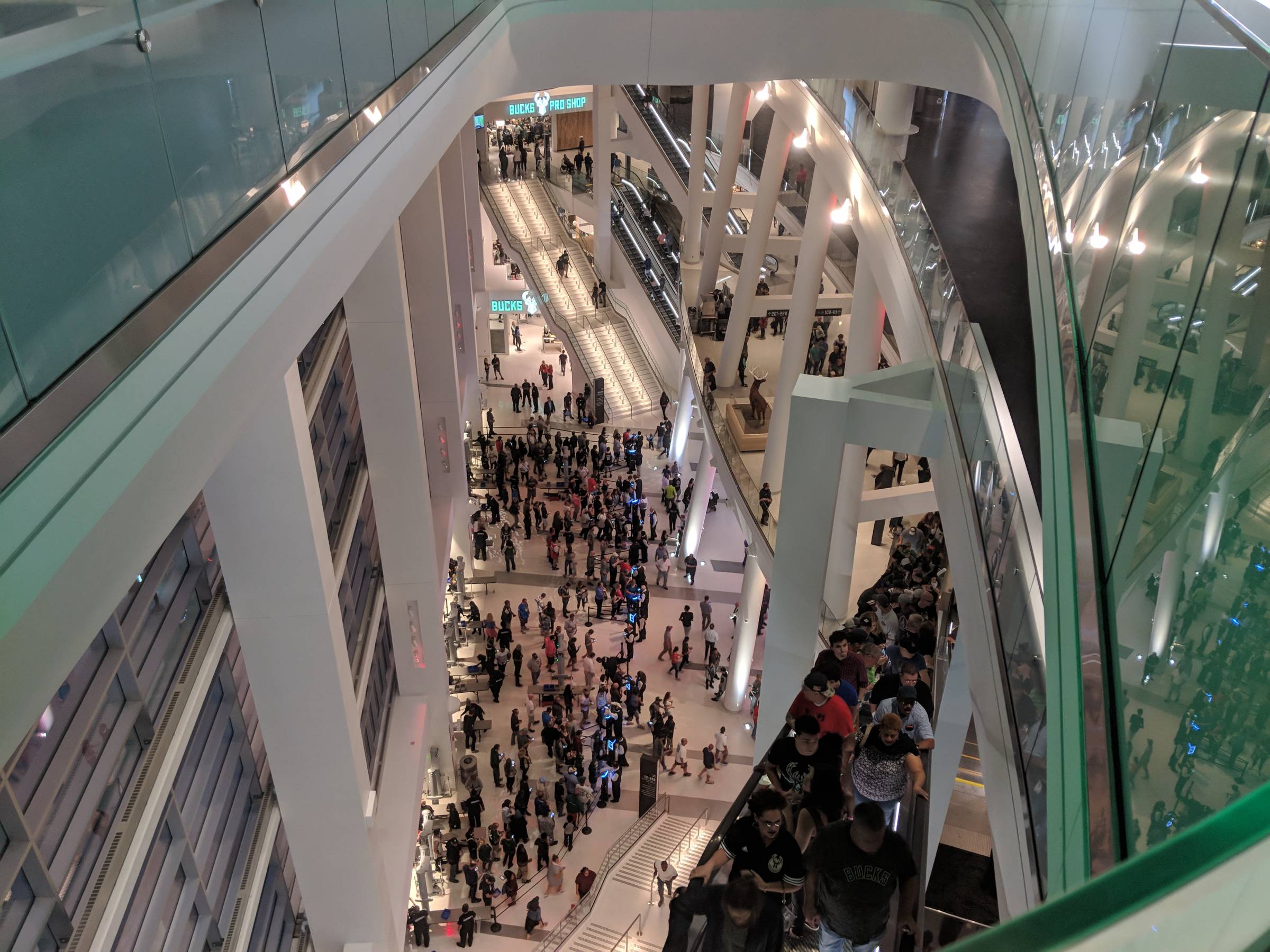 Fiserv Forum Atrium